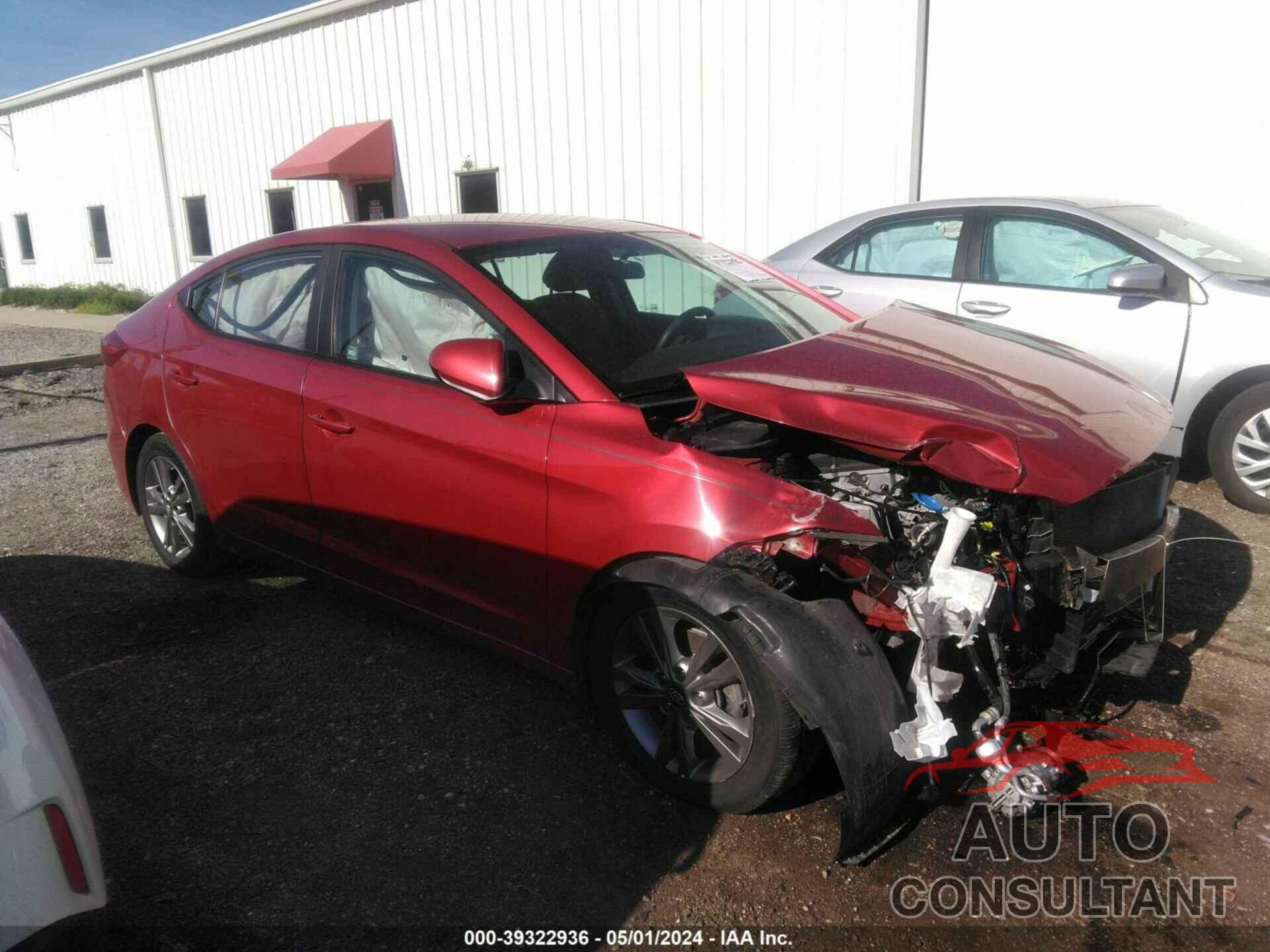 HYUNDAI ELANTRA 2017 - 5NPD84LF5HH106556