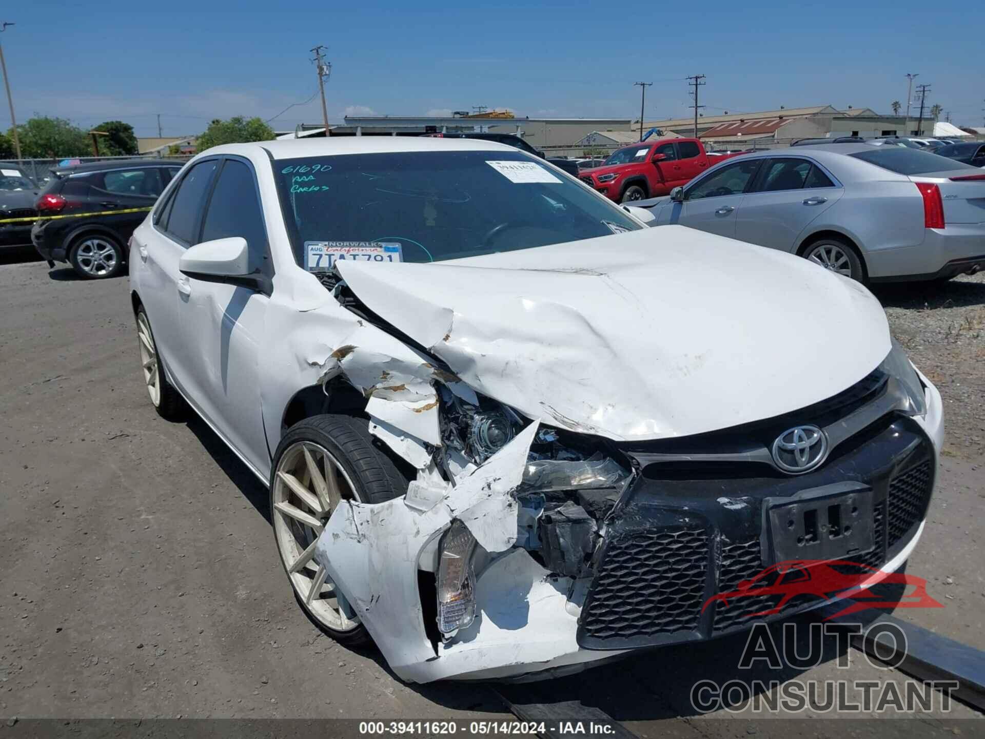 TOYOTA CAMRY 2016 - 4T1BF1FK7GU187466