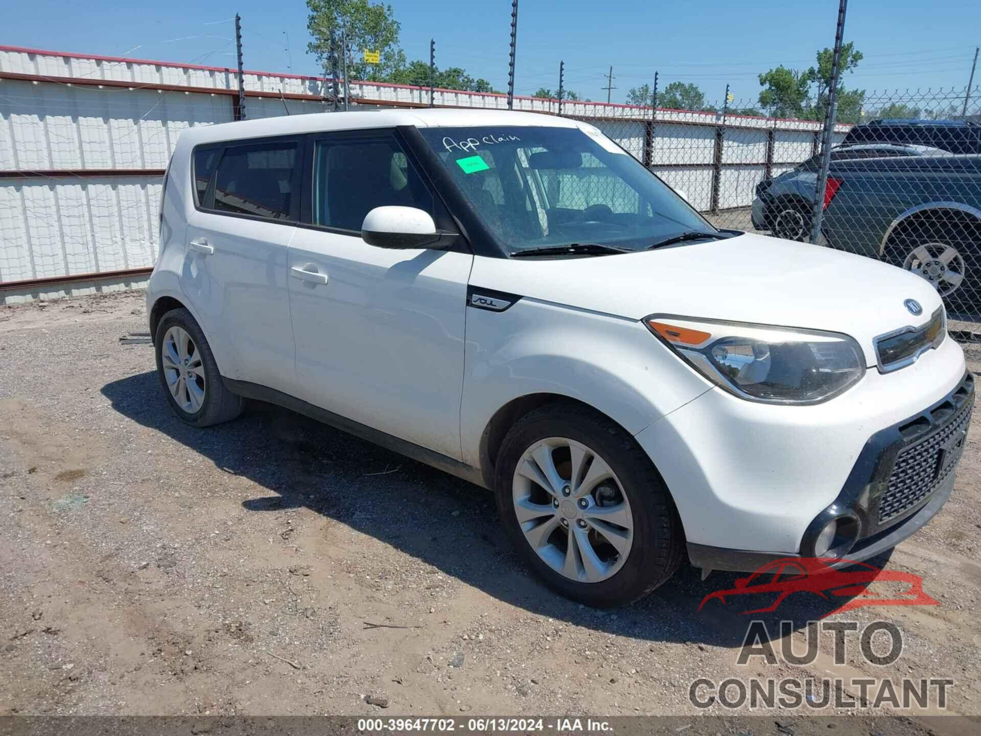 KIA SOUL 2016 - KNDJP3A57G7306660