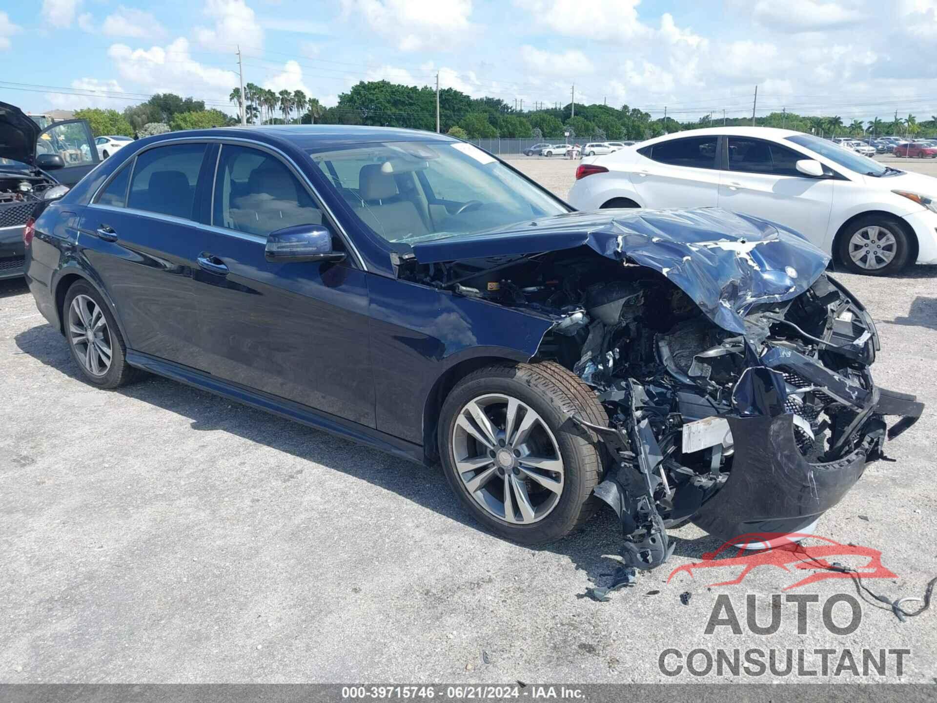 MERCEDES-BENZ E 350 2016 - WDDHF8JB2GB191506