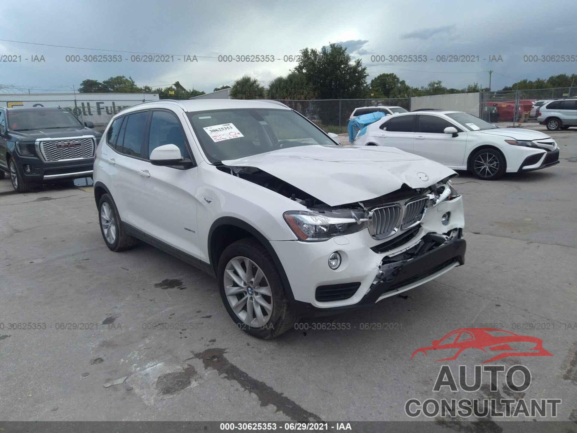 BMW X3 2017 - 5UXWZ7C36H0X42198