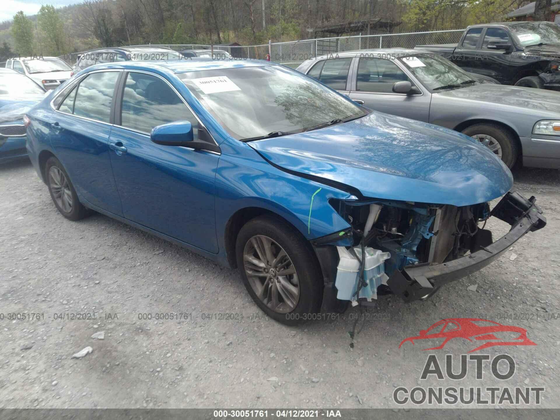 TOYOTA CAMRY 2017 - 4T1BF1FK0HU767661
