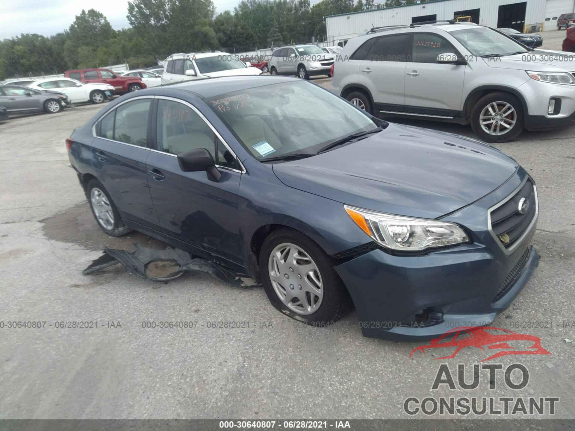 SUBARU LEGACY 2016 - 4S3BNAA60G3024407