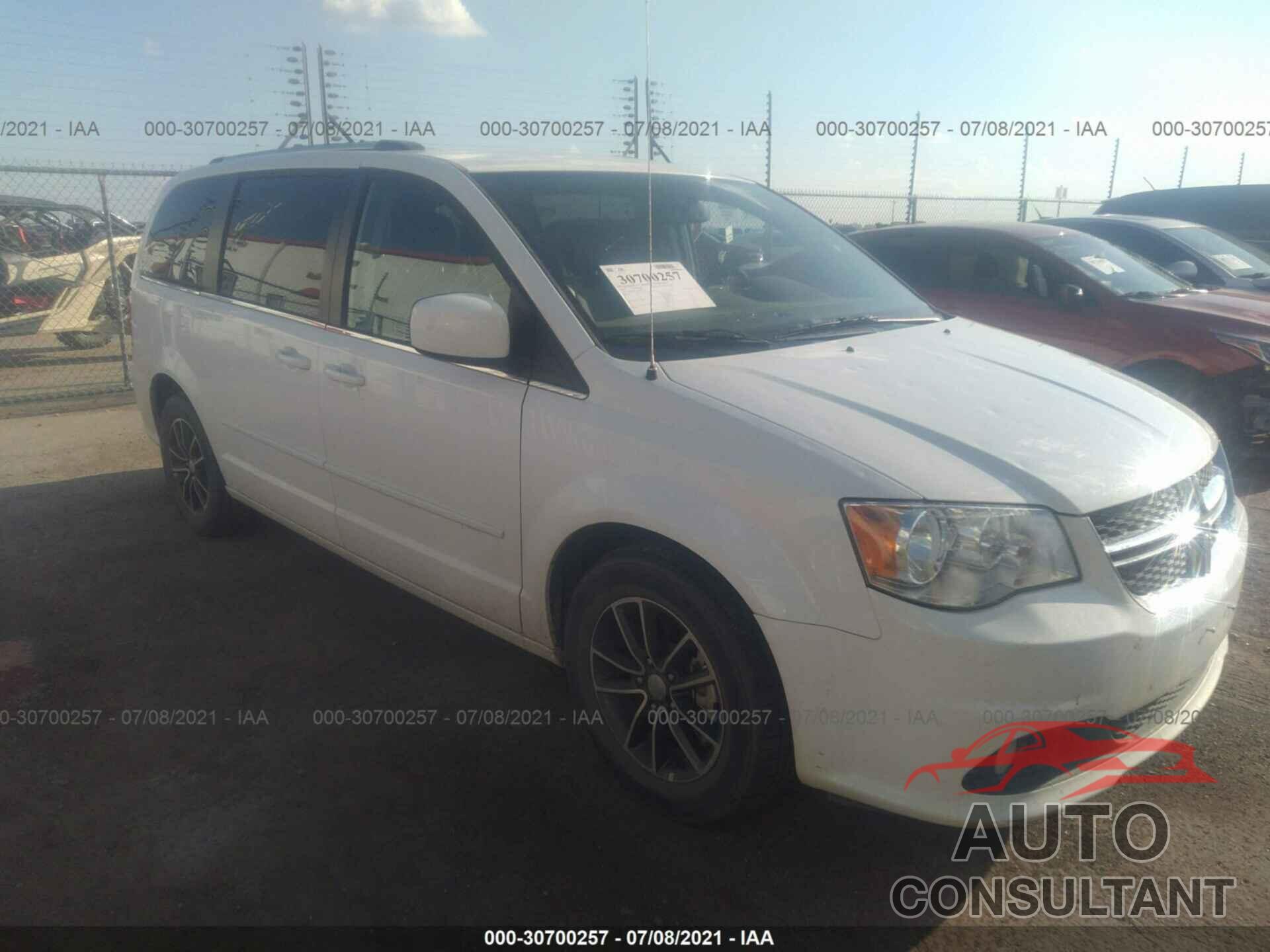 DODGE GRAND CARAVAN 2017 - 2C4RDGCG6HR861214