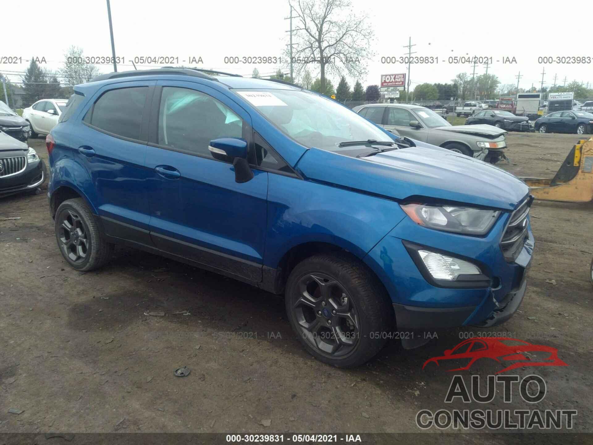 FORD ECOSPORT 2018 - MAJ6P1CL7JC186353