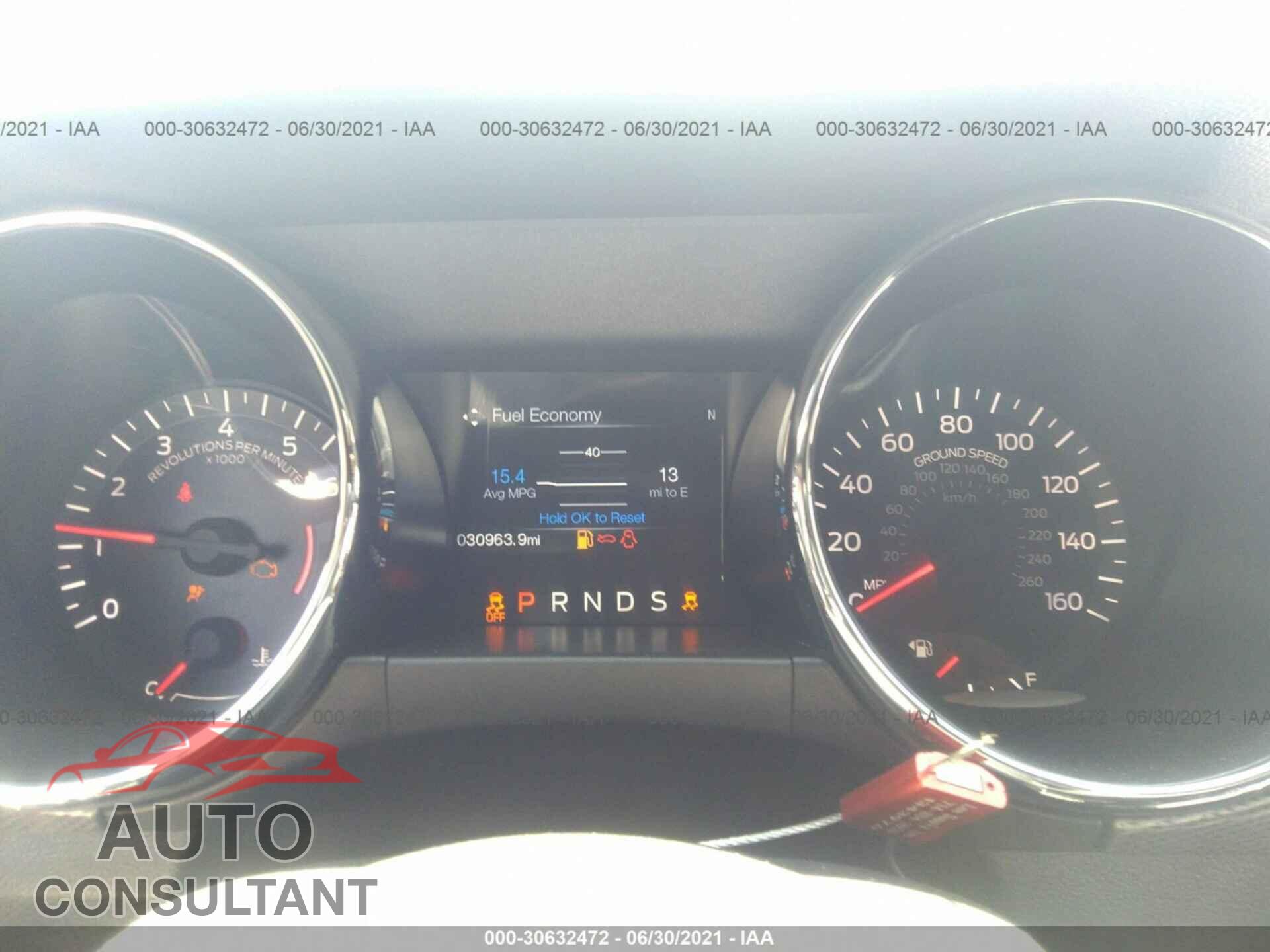 FORD MUSTANG 2016 - 1FA6P8TH1G5310764