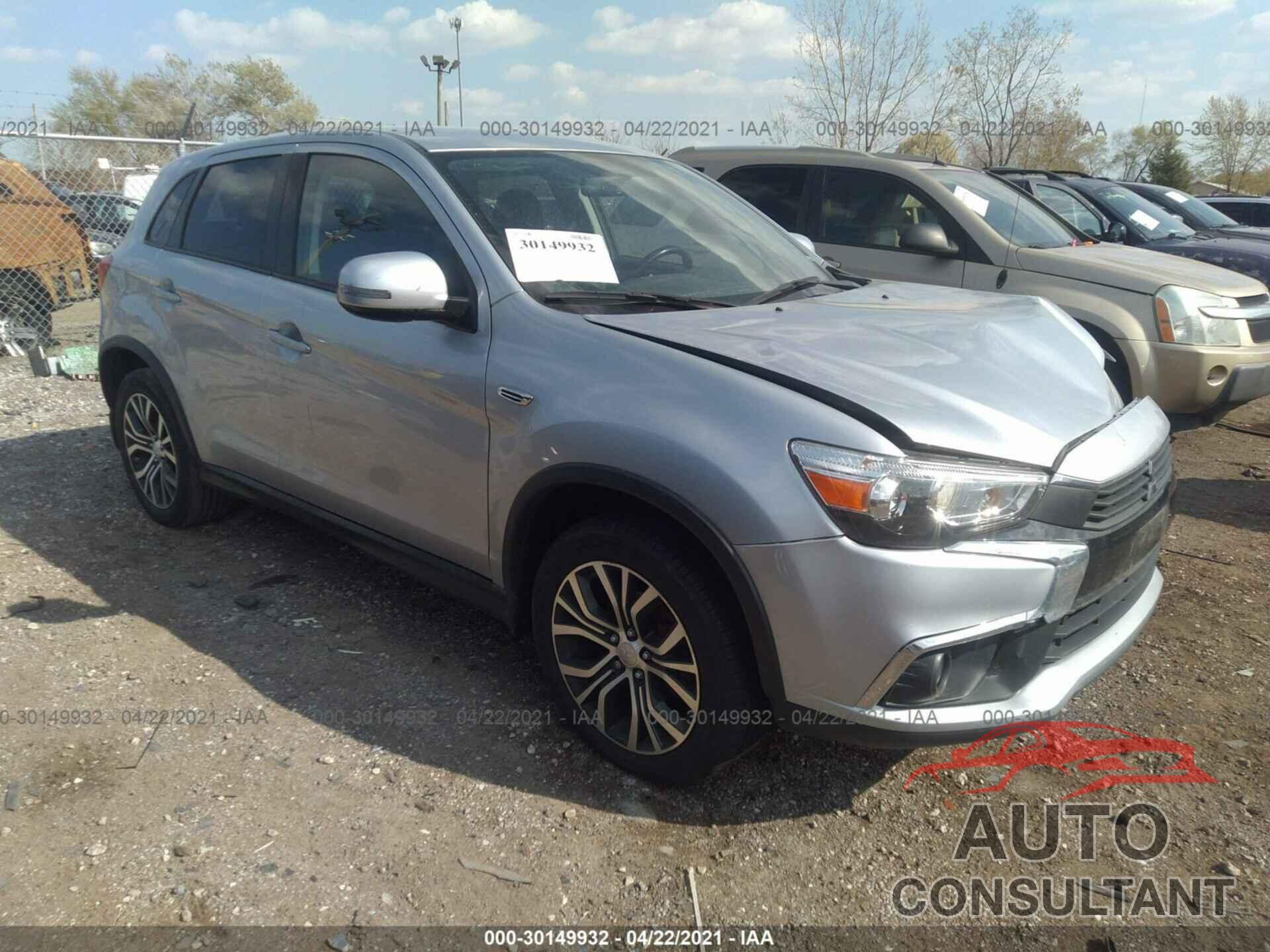 MITSUBISHI OUTLANDER SPORT 2017 - JA4AP3AUXHZ004089