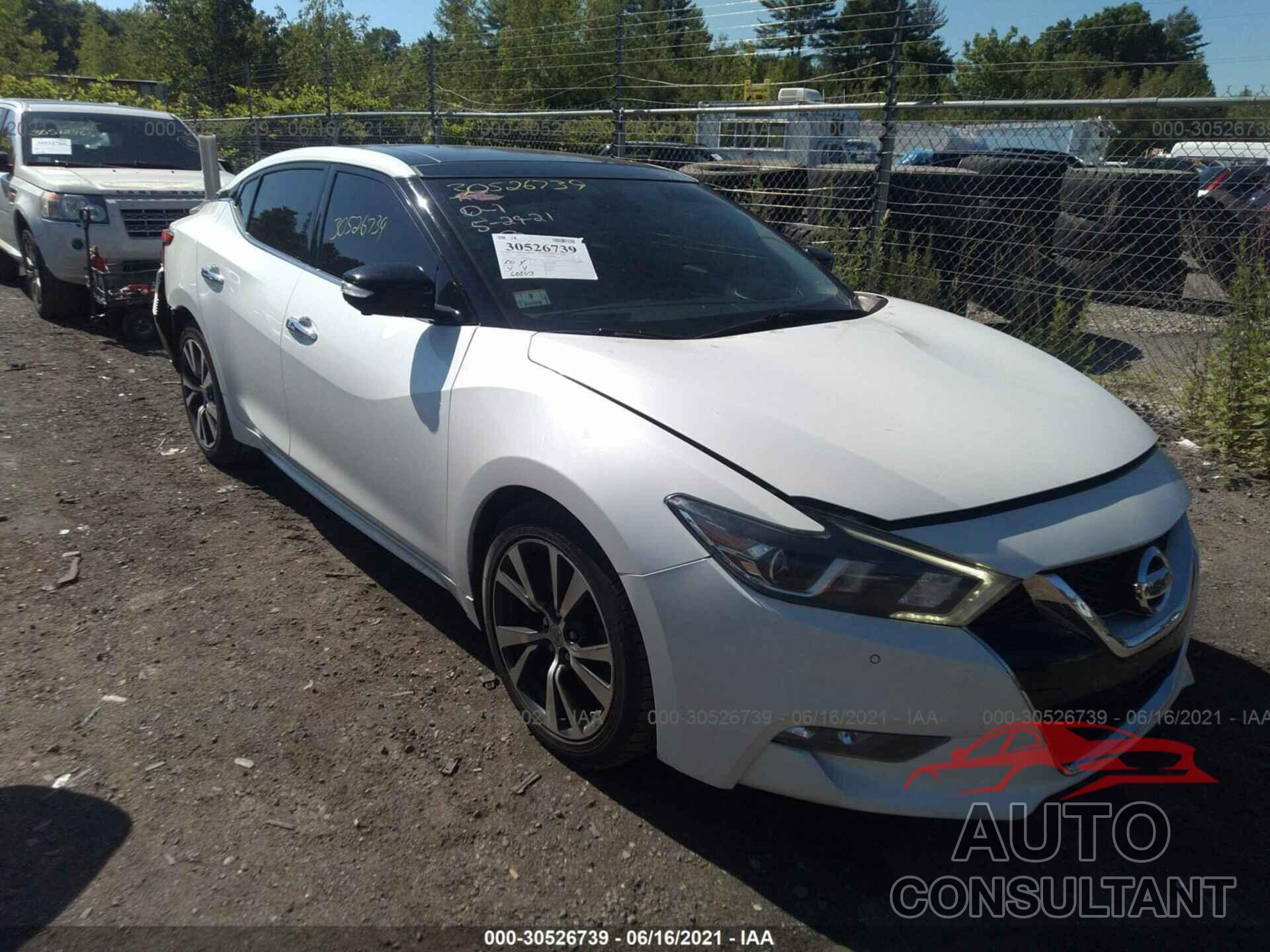 NISSAN MAXIMA 2016 - 1N4AA6AP8GC388013