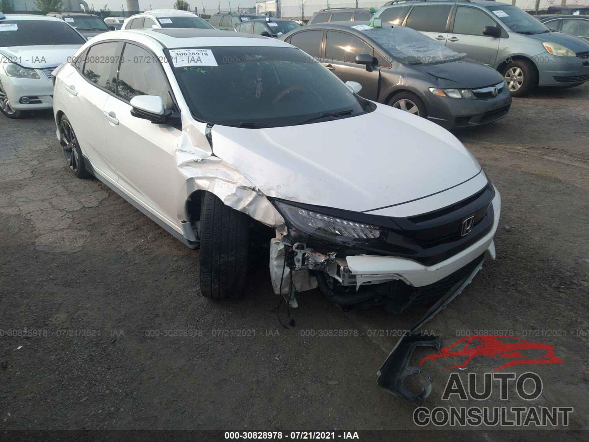 HONDA CIVIC HATCHBACK 2017 - SHHFK7H98HU417491