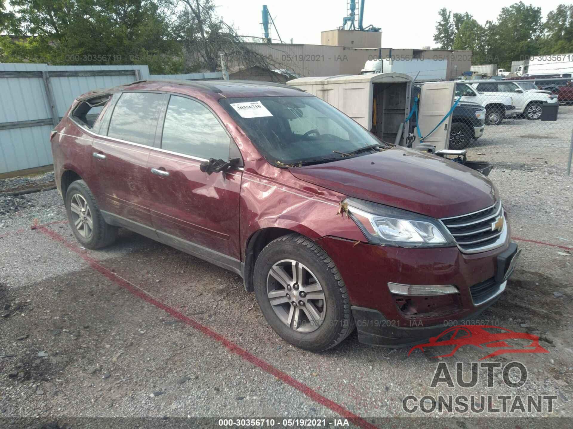 CHEVROLET TRAVERSE 2016 - 1GNKRGKD9GJ280813