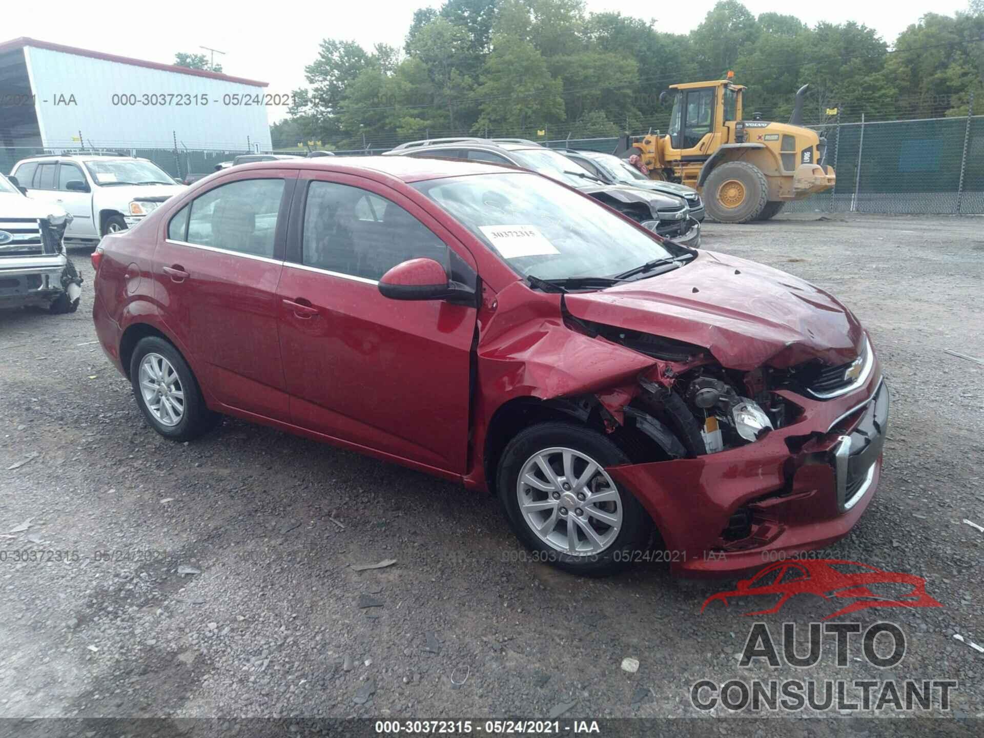 CHEVROLET SONIC 2017 - 1G1JD5SH3H4158922