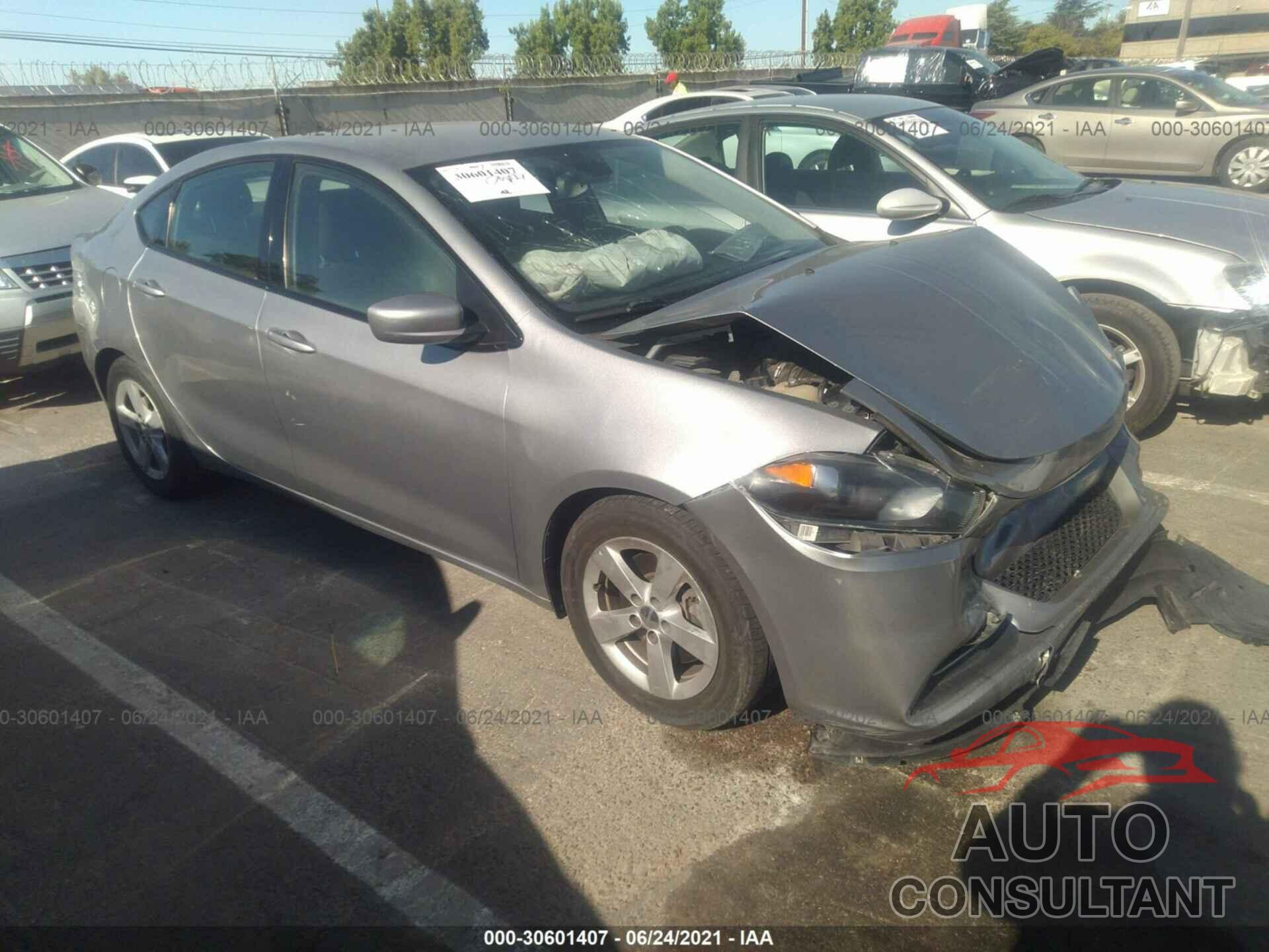 DODGE DART 2016 - 1C3CDFBA7GD694459