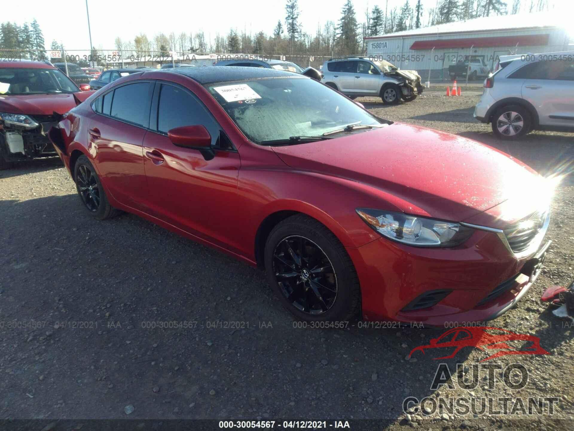 MAZDA MAZDA6 2016 - JM1GJ1U56G1407154