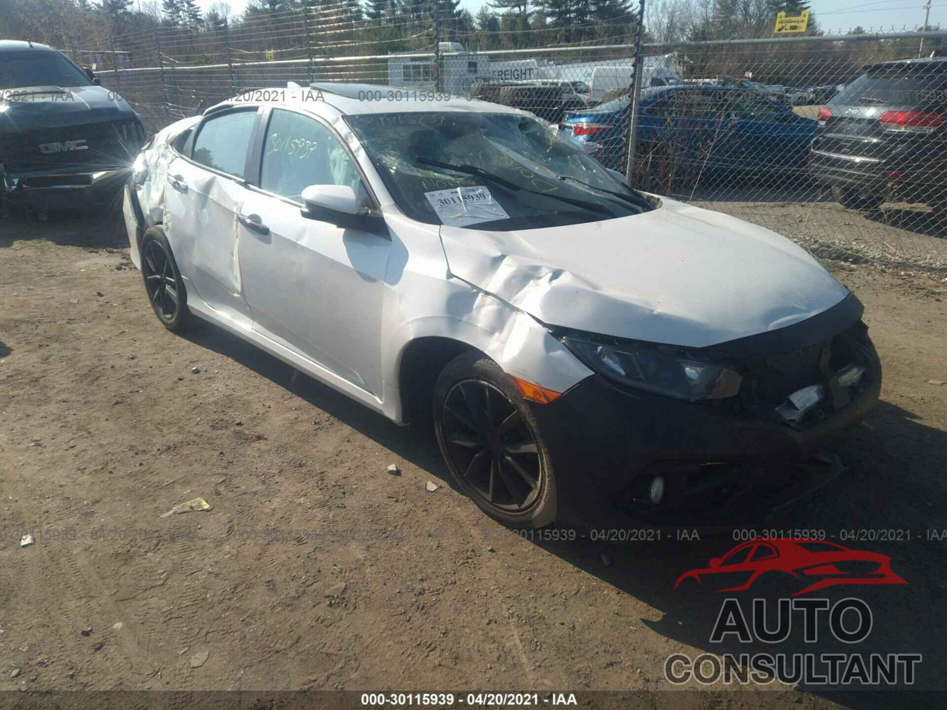 HONDA CIVIC SEDAN 2019 - 19XFC1F31KE207211