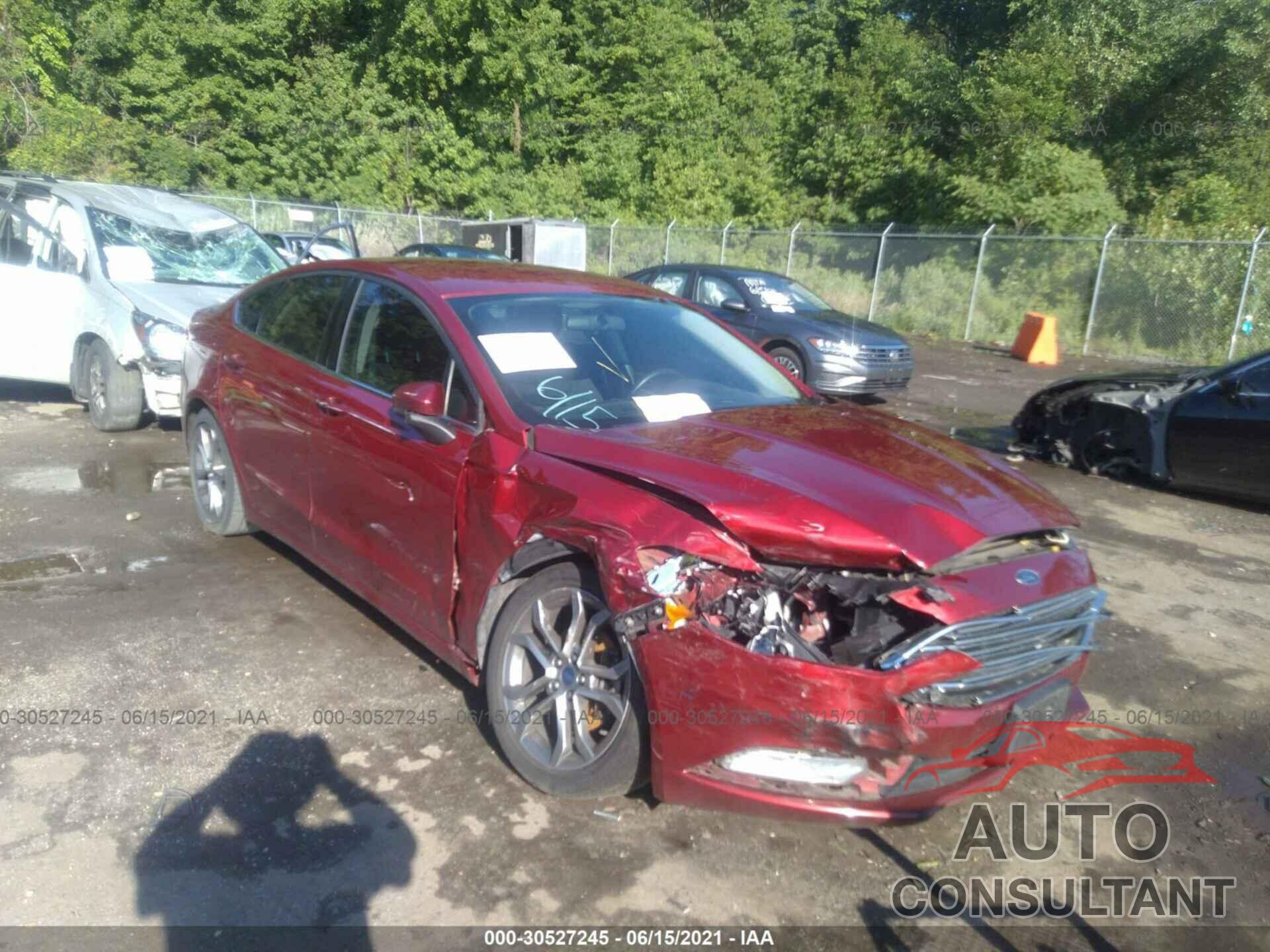 FORD FUSION 2017 - 3FA6P0G71HR226932