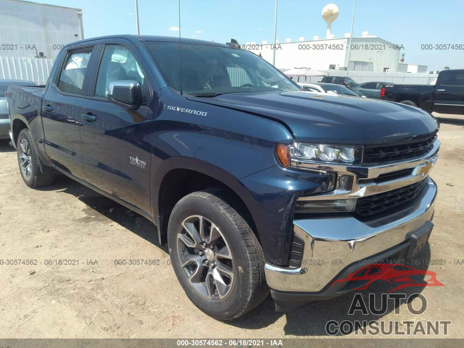 CHEVROLET SILVERADO 1500 2020 - 3GCPWCED6LG102087