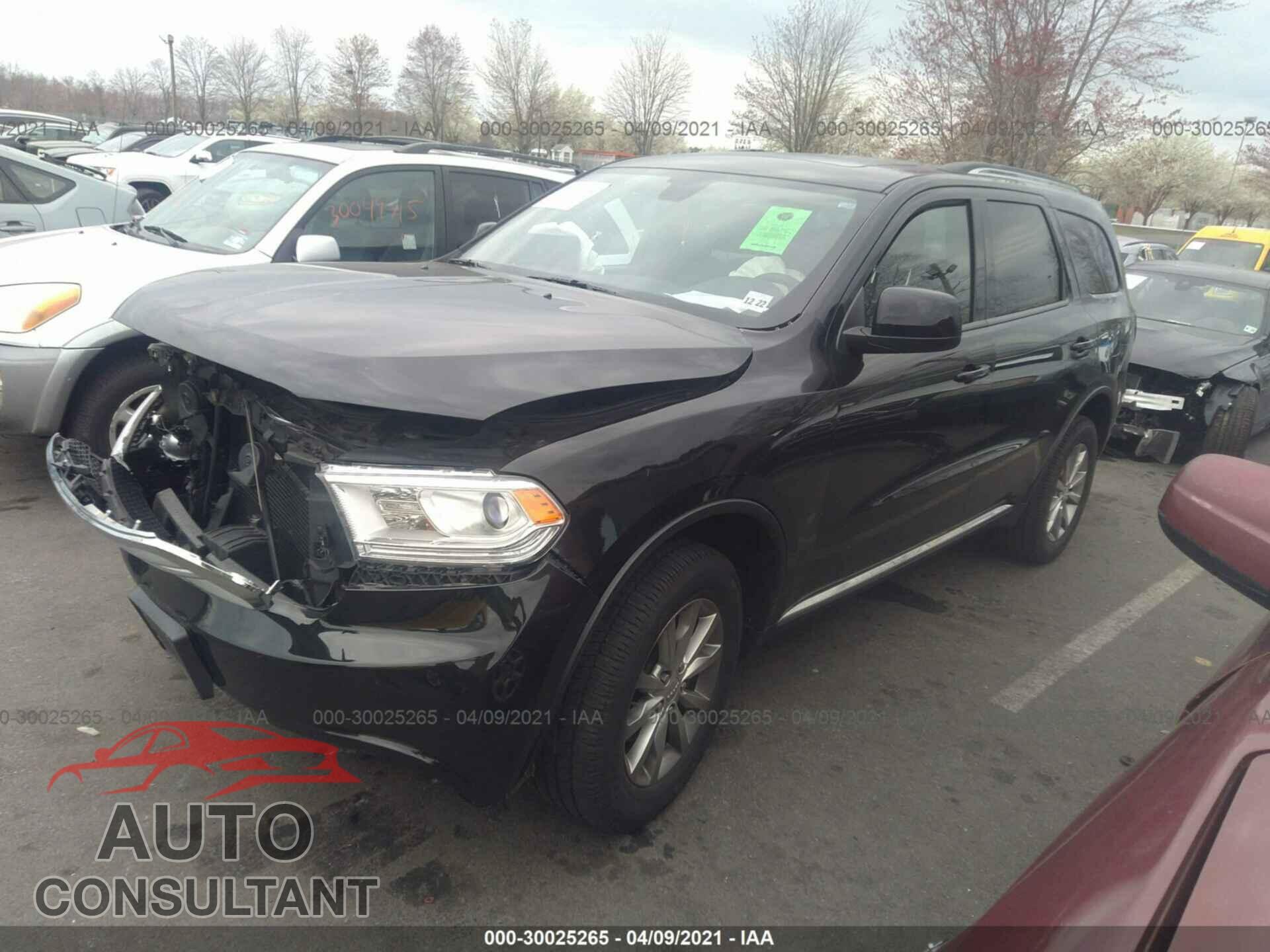 DODGE DURANGO 2017 - 1C4RDJAG7HC691048