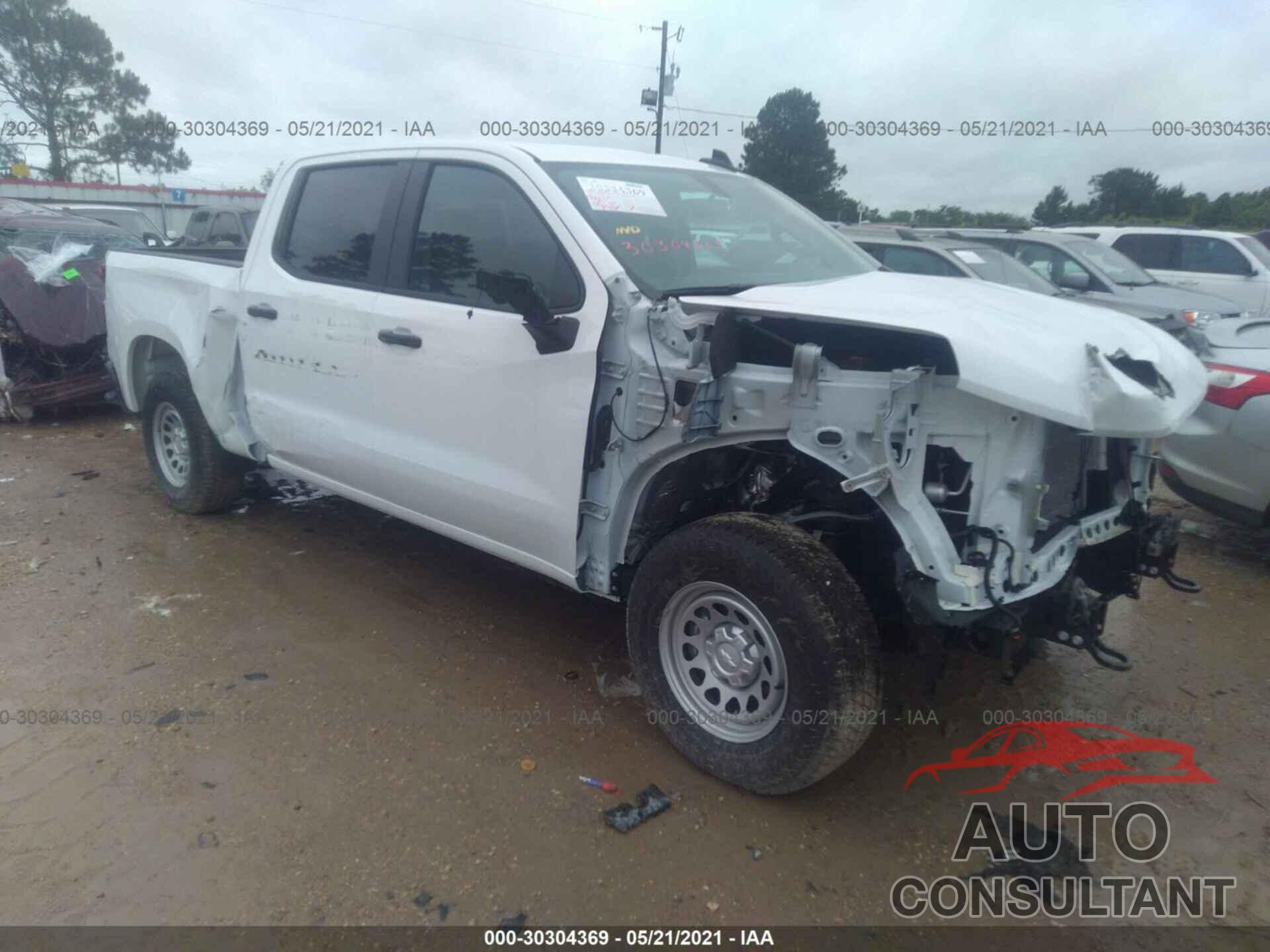 CHEVROLET SILVERADO 1500 2021 - 3GCUYAEFXMG228733