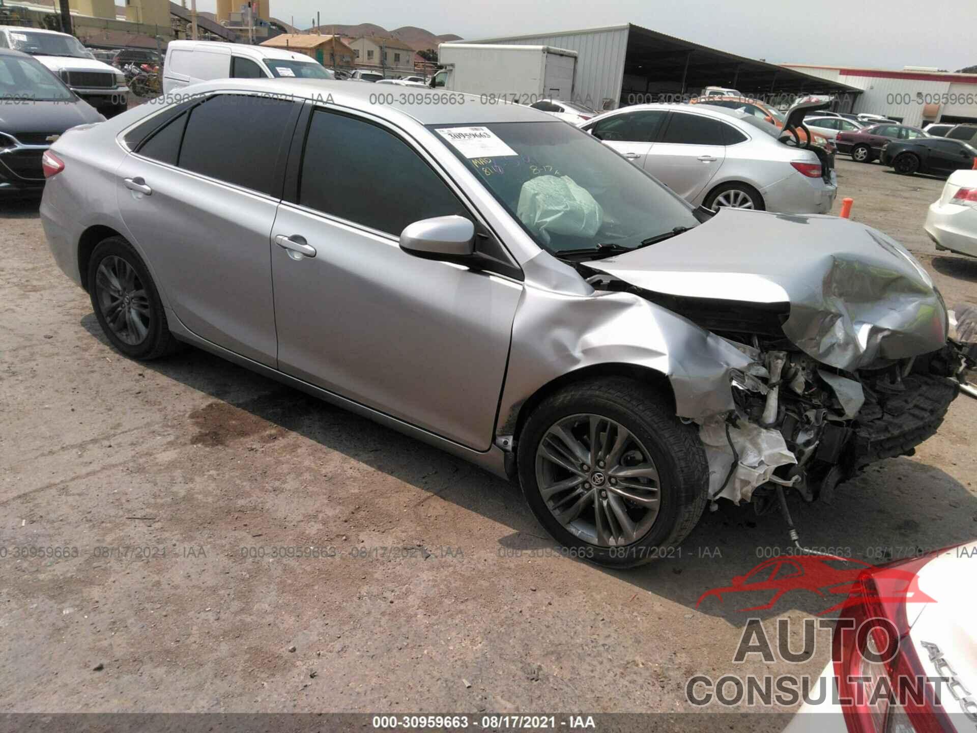 TOYOTA CAMRY 2017 - 4T1BF1FK8HU401155