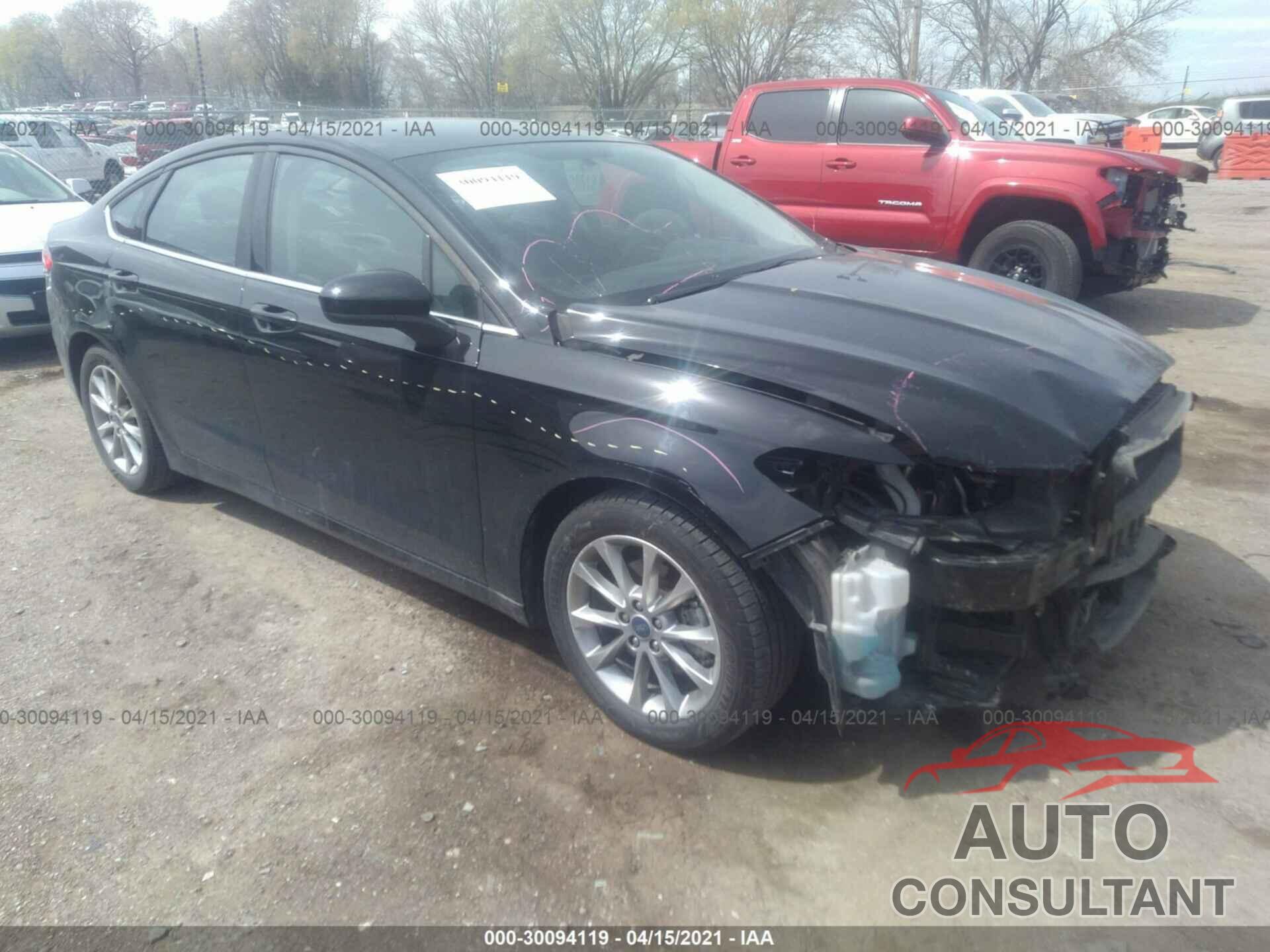 FORD FUSION 2017 - 3FA6P0H72HR407343
