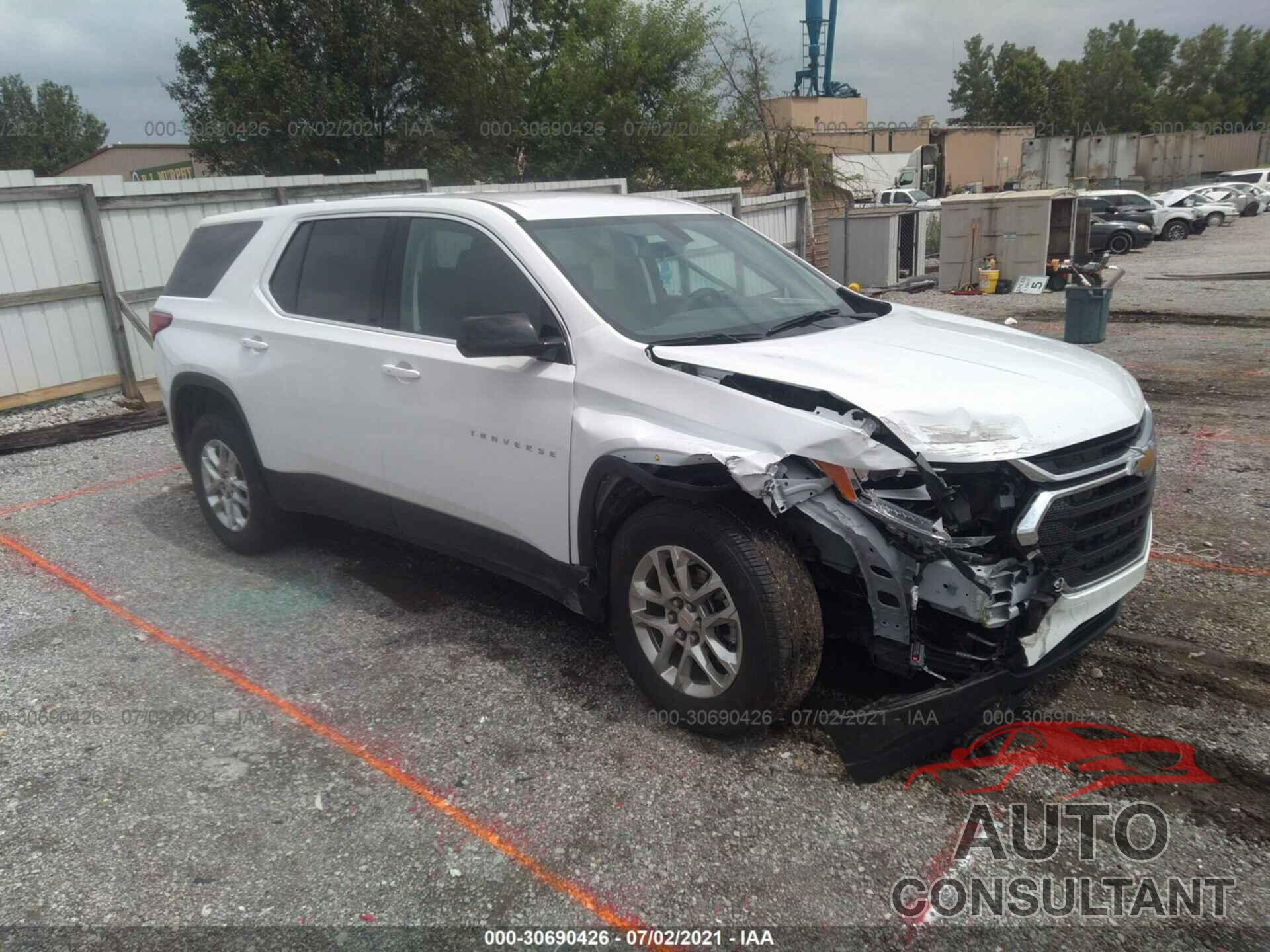 CHEVROLET TRAVERSE 2021 - 1GNEVFKWXMJ100416