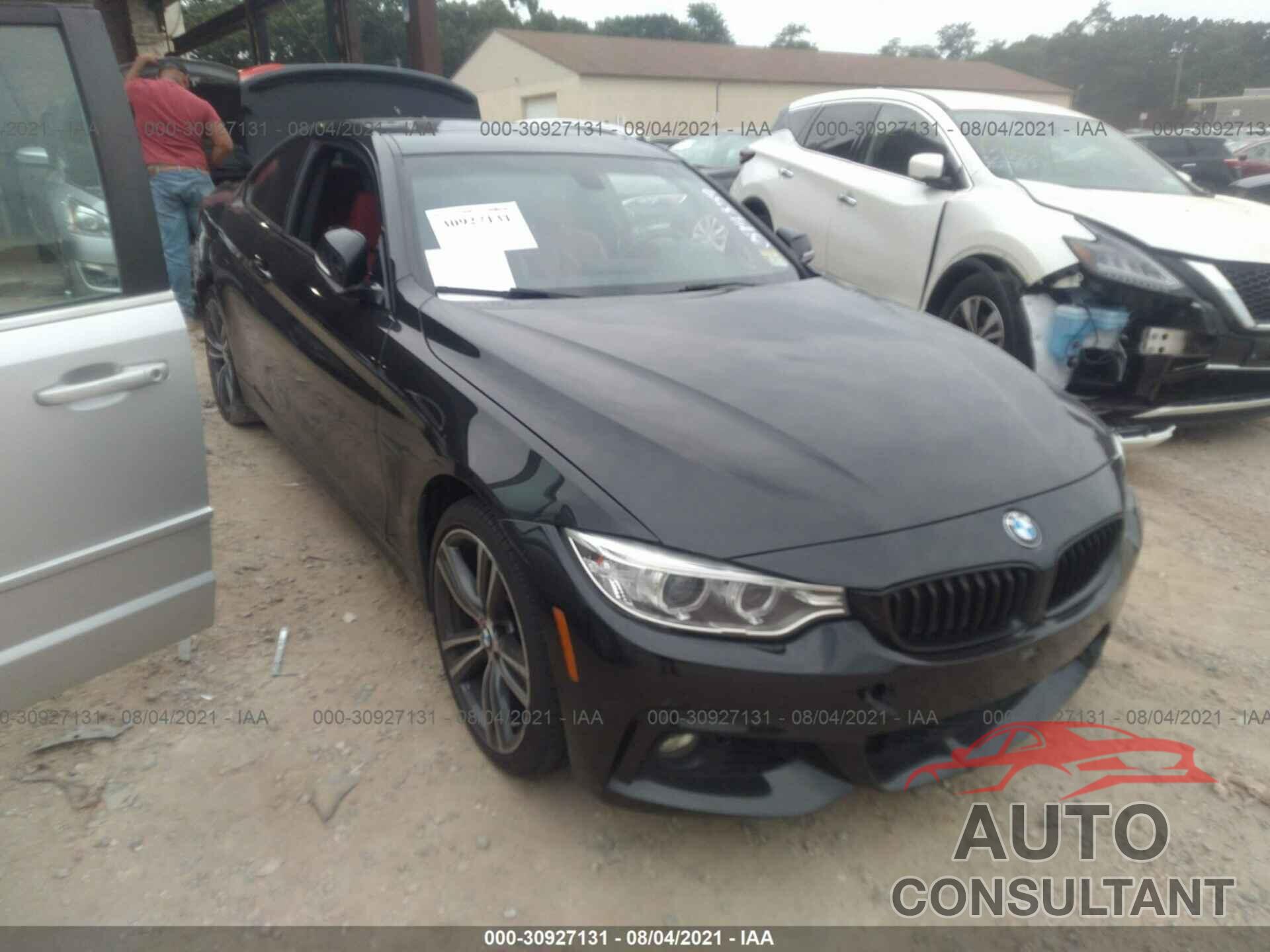 BMW 4 SERIES 2016 - WBA3R5C51GK374359