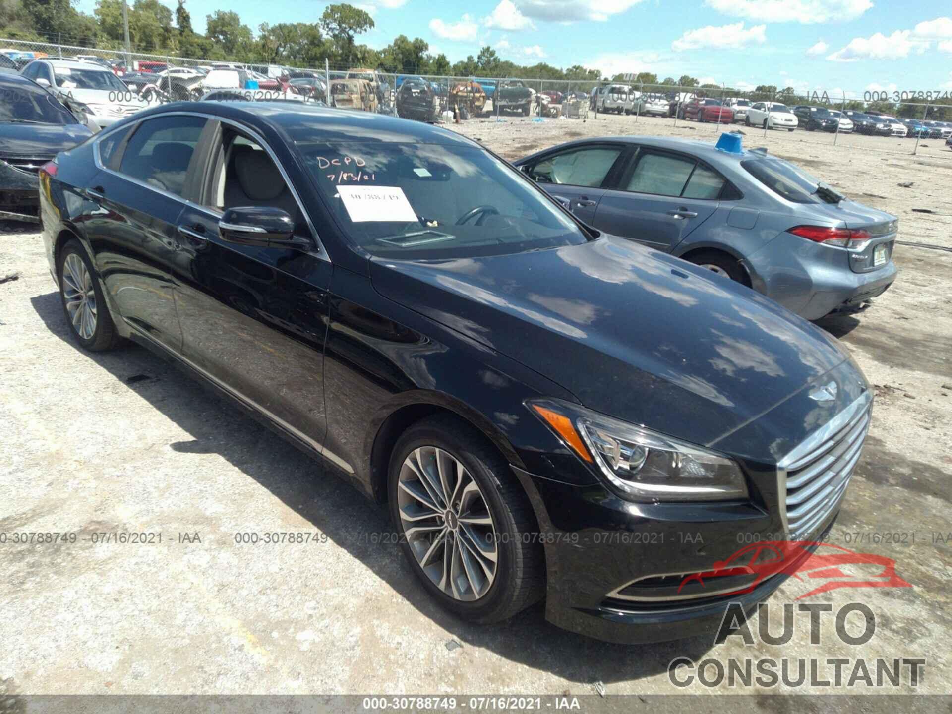 HYUNDAI GENESIS 2016 - KMHGN4JE2GU142317