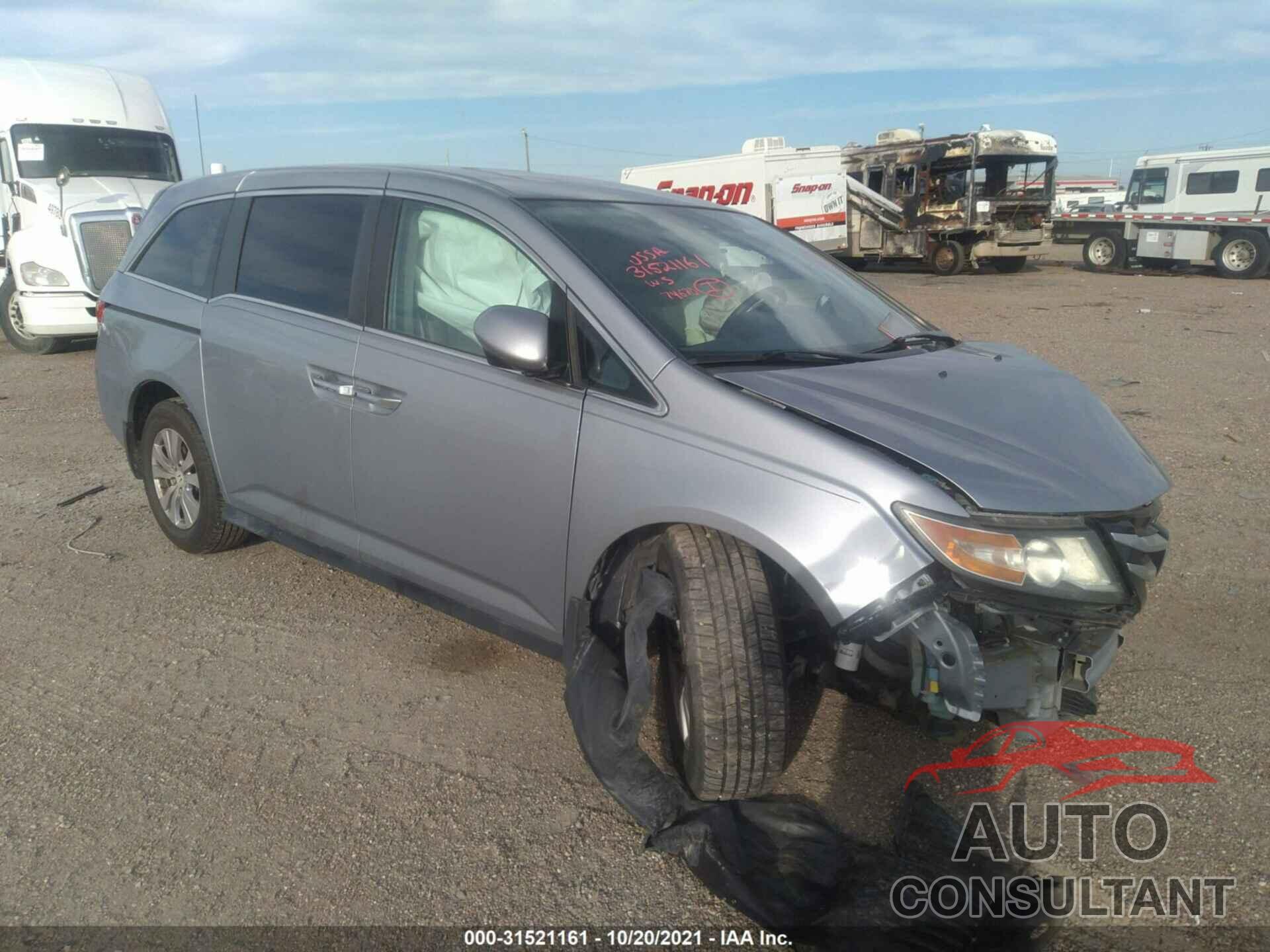 HONDA ODYSSEY 2016 - 5FNRL5H67GB050586