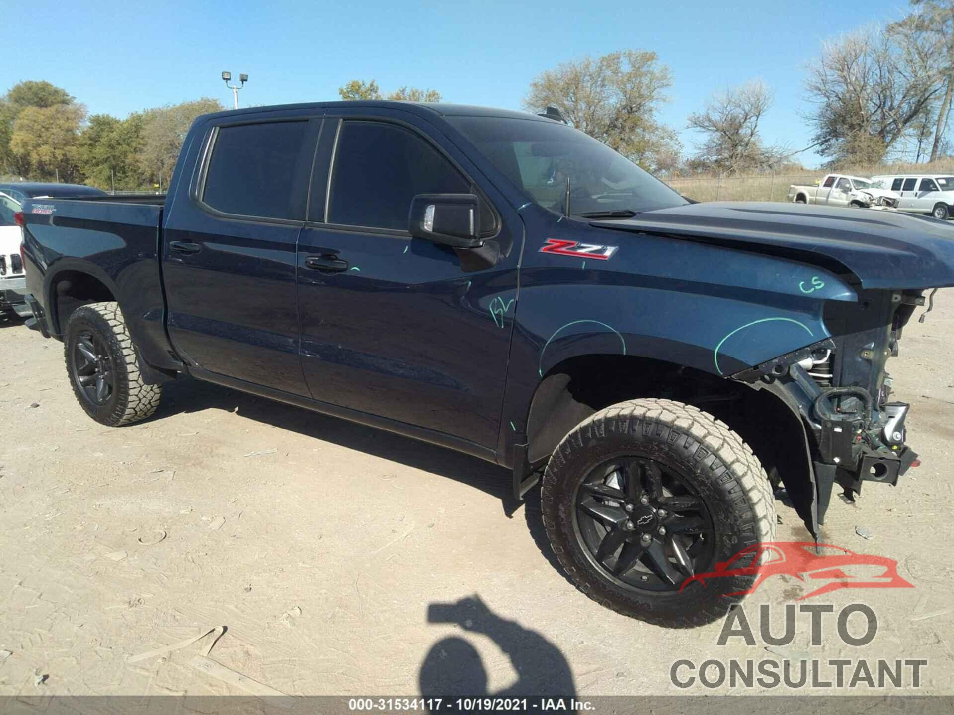 CHEVROLET SILVERADO 1500 2021 - 1GCPYFED2MZ274758