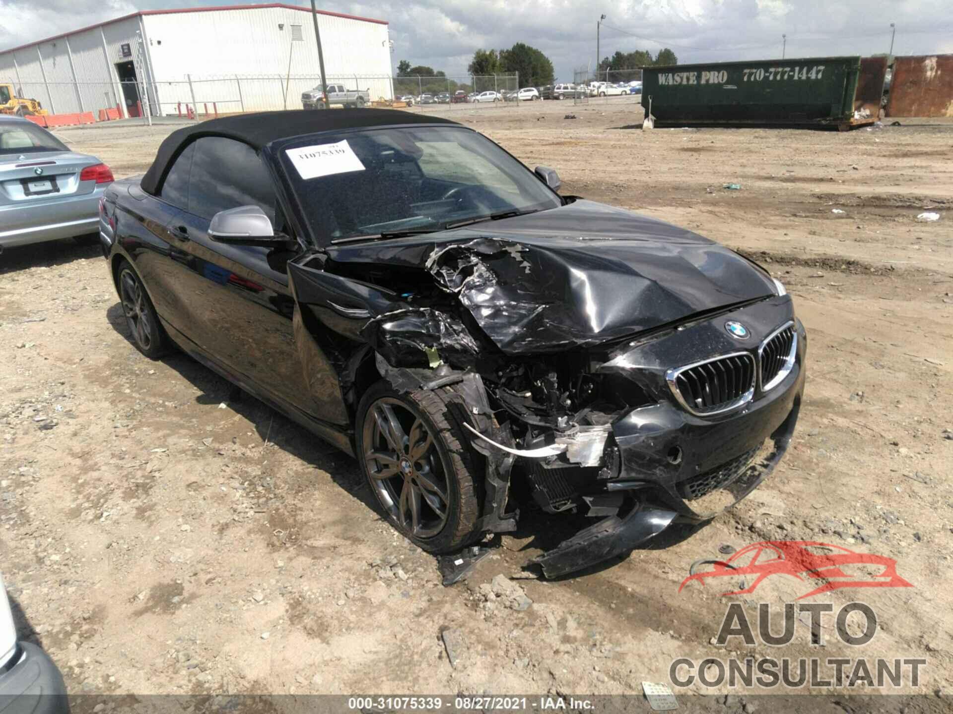 BMW 2 SERIES 2016 - WBA1M1C5XGV394736