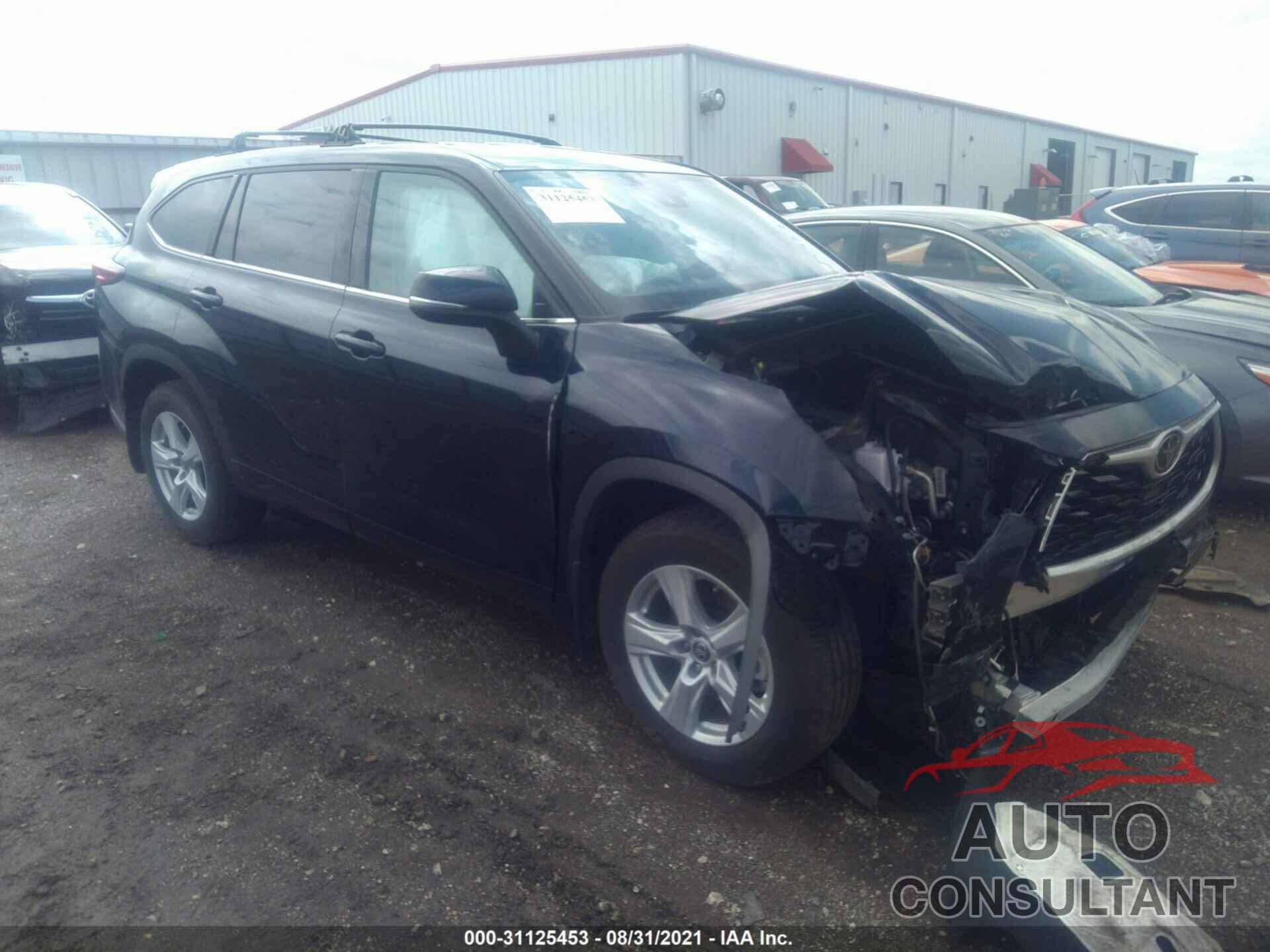 TOYOTA HIGHLANDER 2020 - 5TDBZRBH5LS028884
