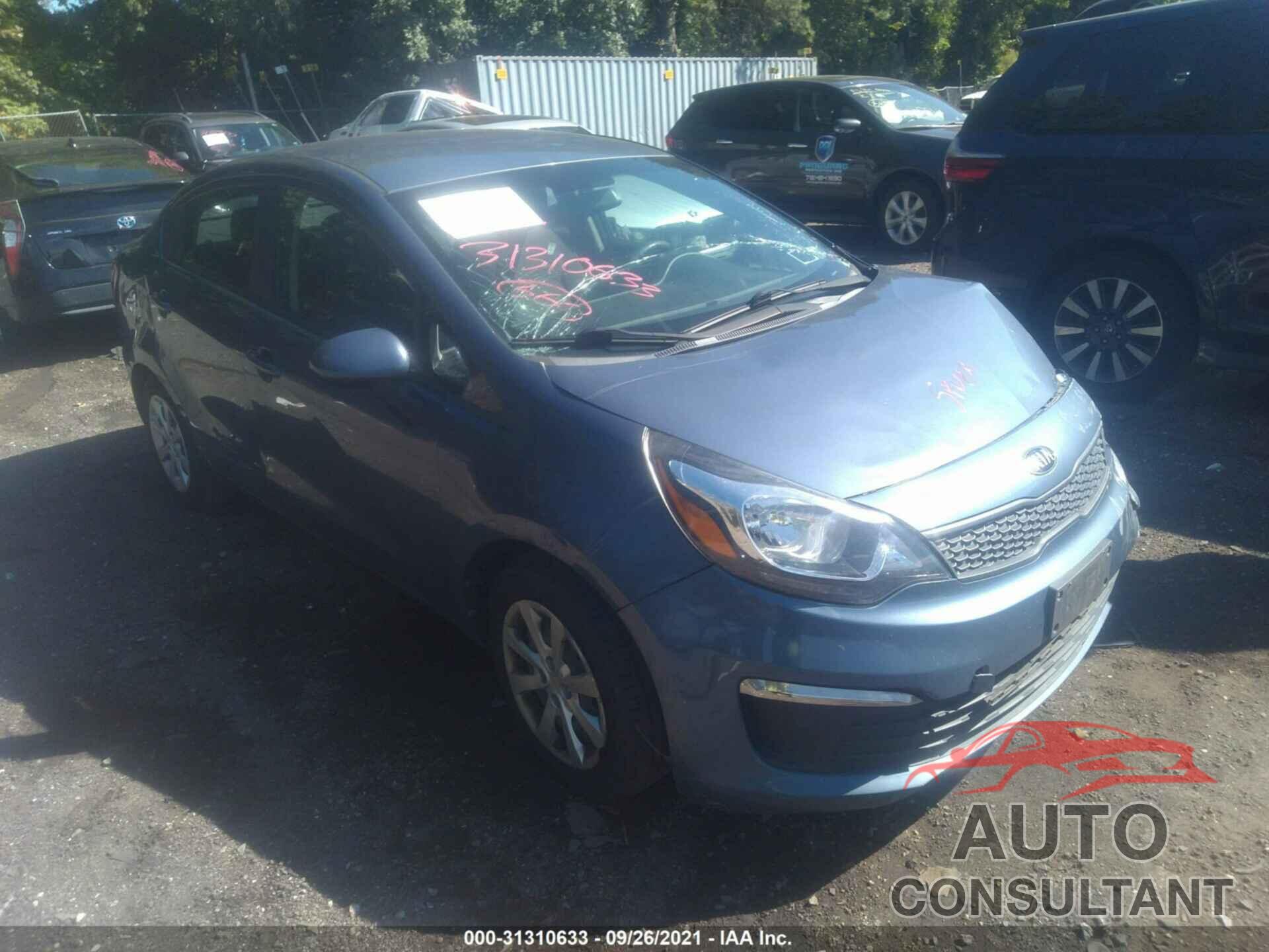 KIA RIO 2016 - KNADM4A31G6001569