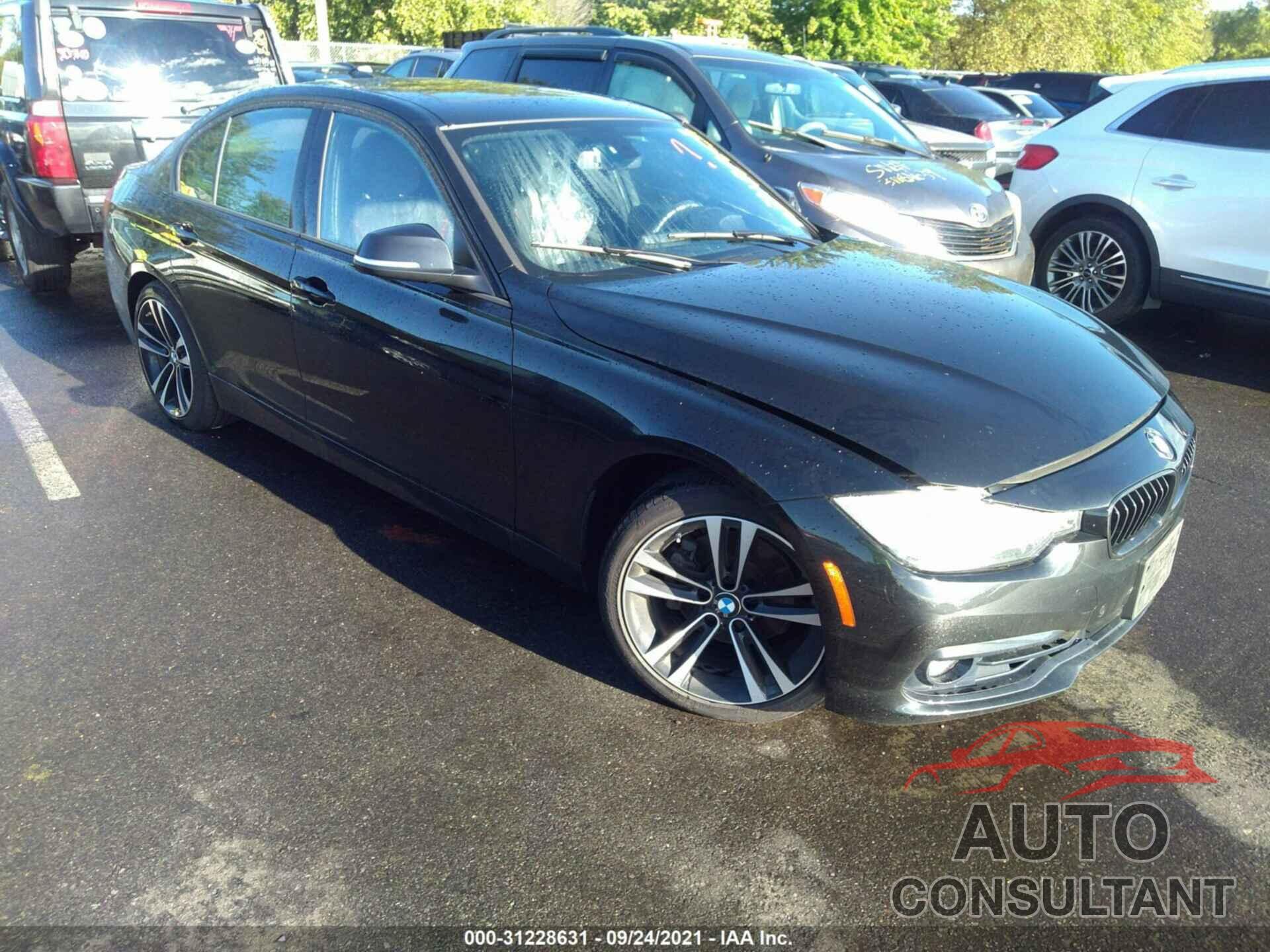 BMW 3 SERIES 2018 - WBA8D9C5XJA616185