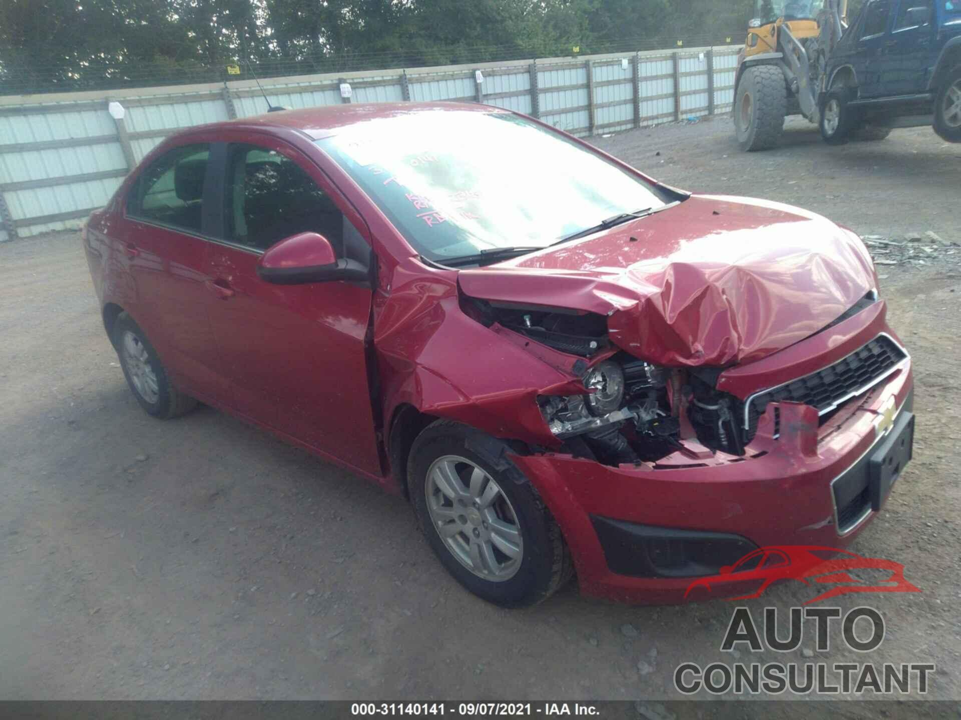 CHEVROLET SONIC 2016 - 1G1JC5SH5G4170118