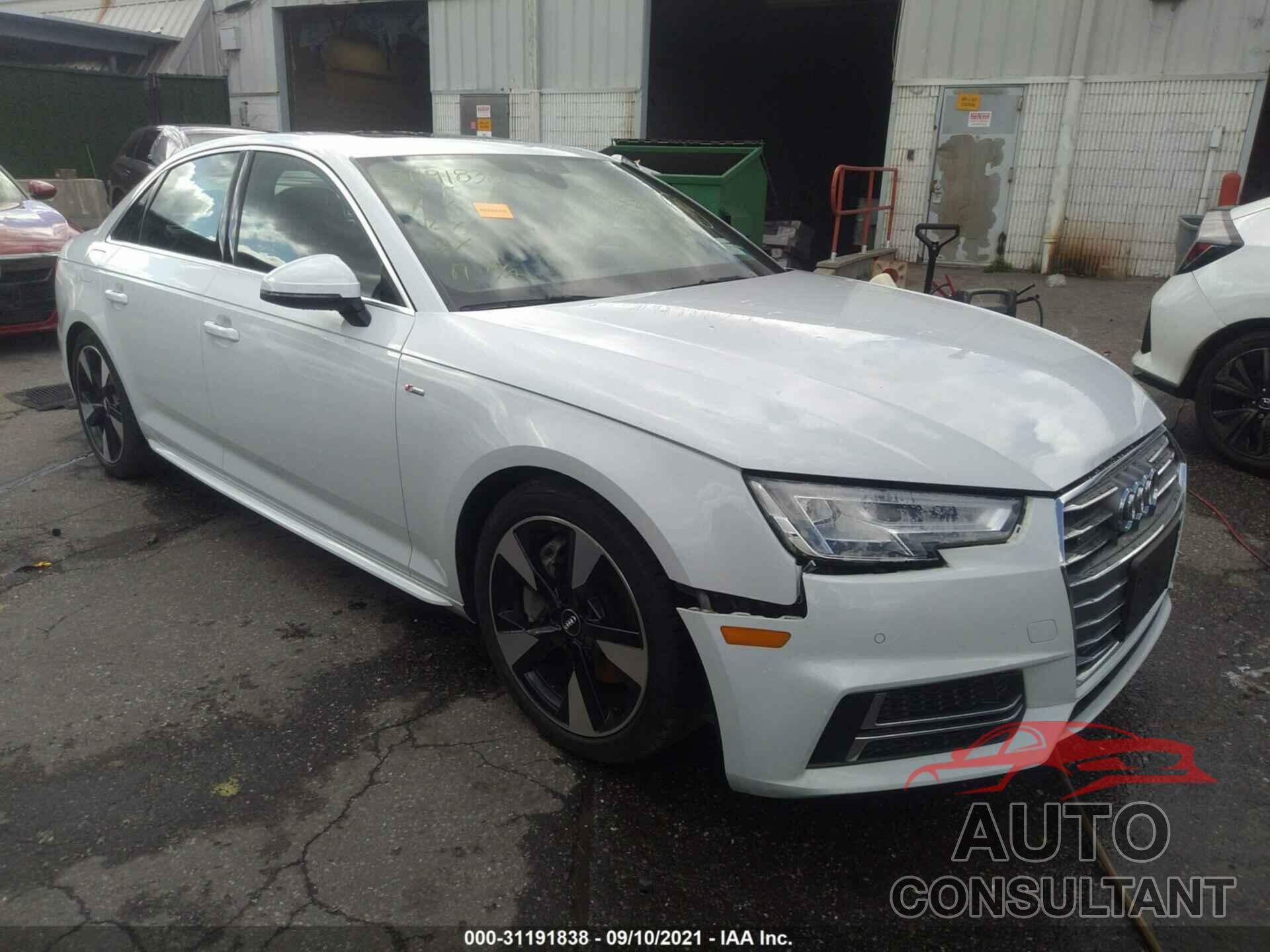 AUDI A4 2017 - WAUENAF44HN005303