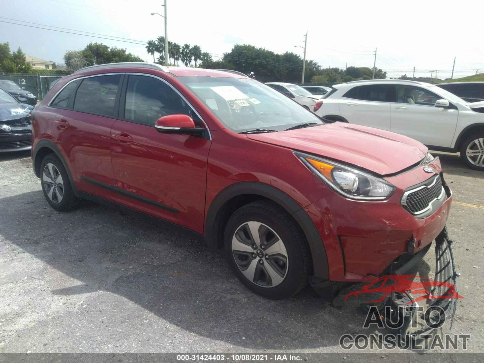 KIA NIRO 2018 - KNDCC3LC0J5108473