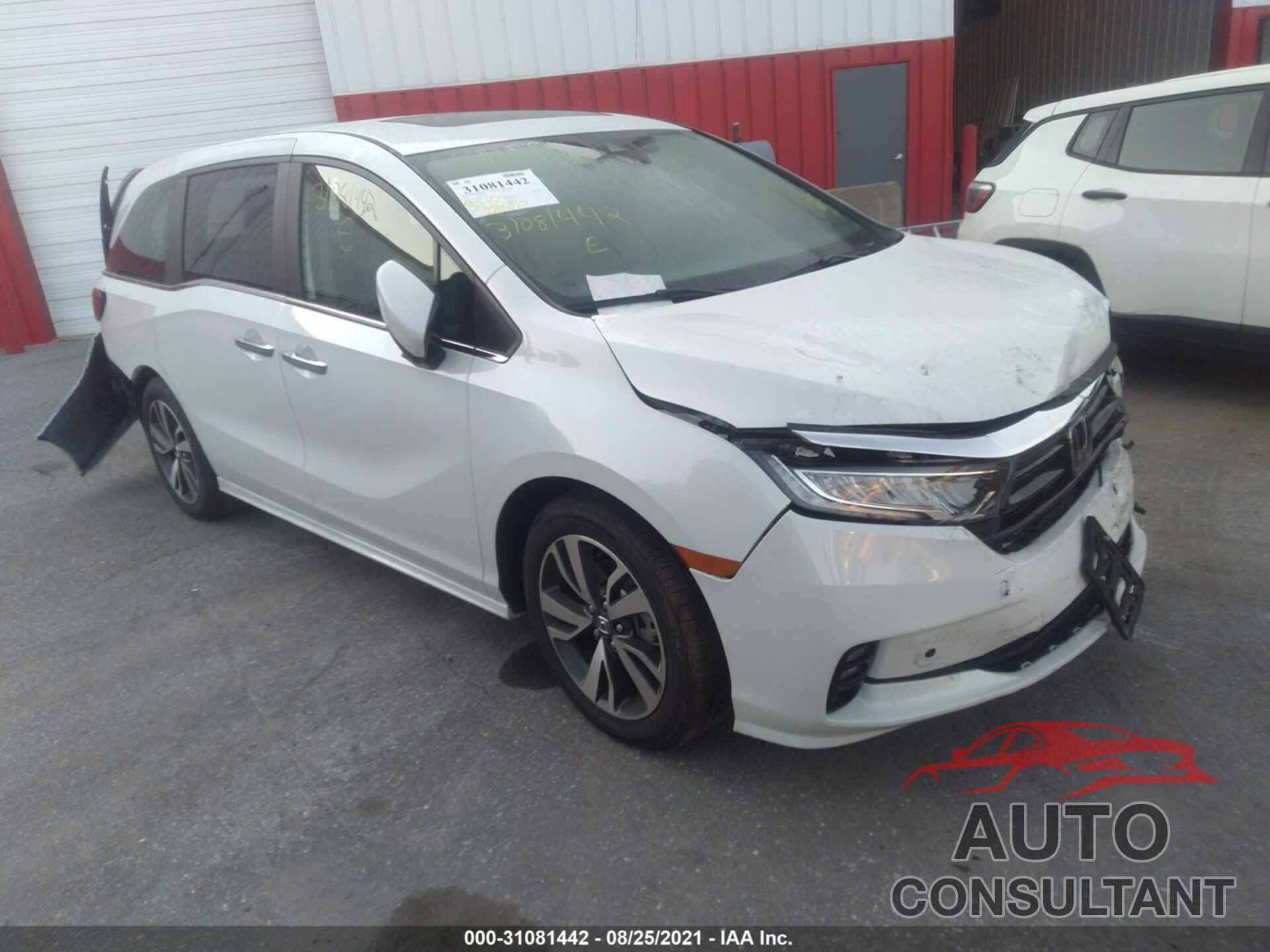 HONDA ODYSSEY 2022 - 5FNRL6H81NB009861