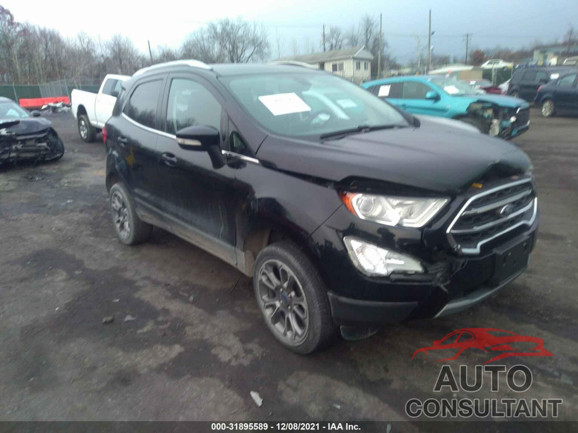 FORD ECOSPORT 2019 - MAJ6S3KL2KC260551