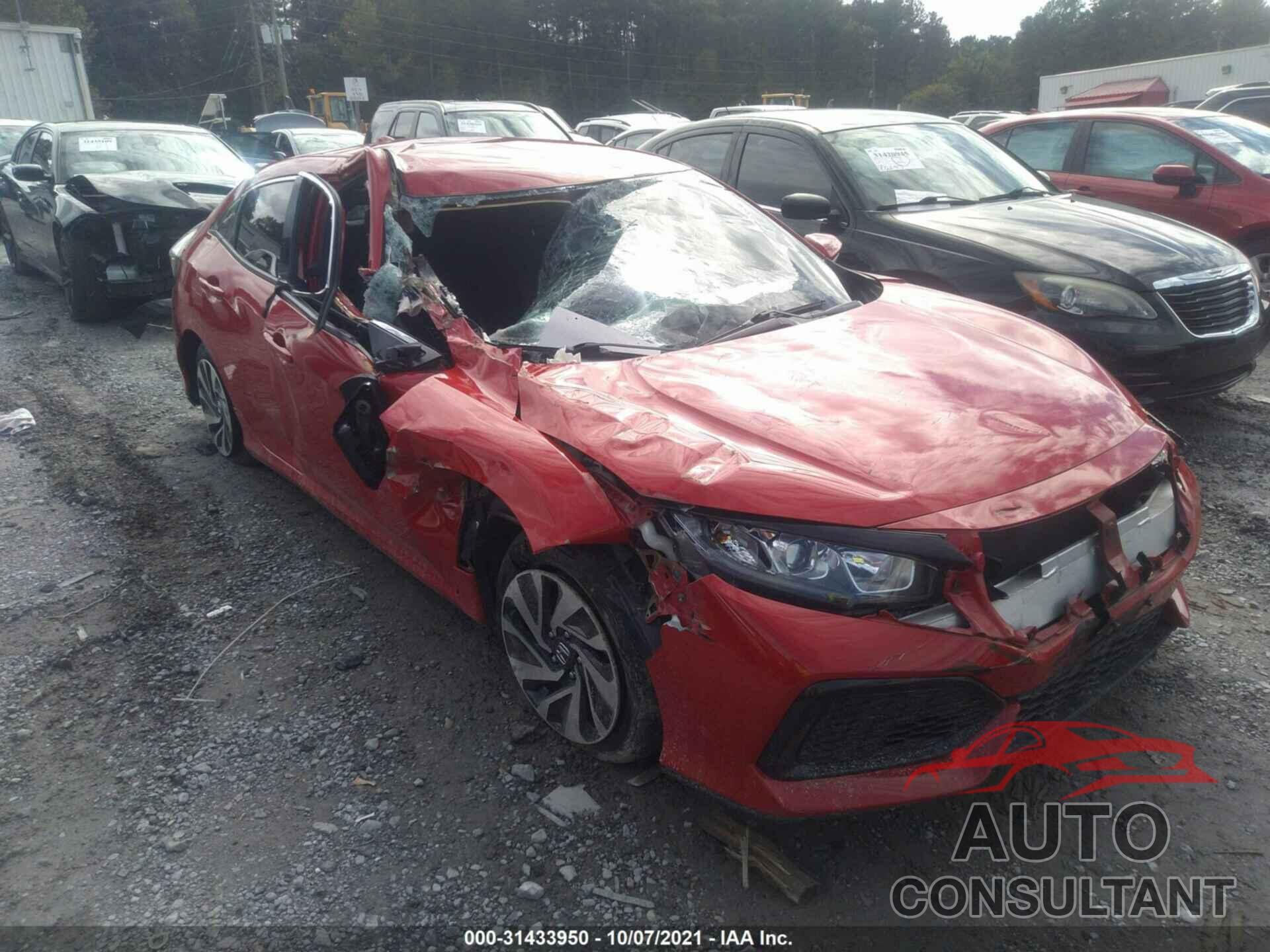 HONDA CIVIC HATCHBACK 2018 - SHHFK7H30JU408415