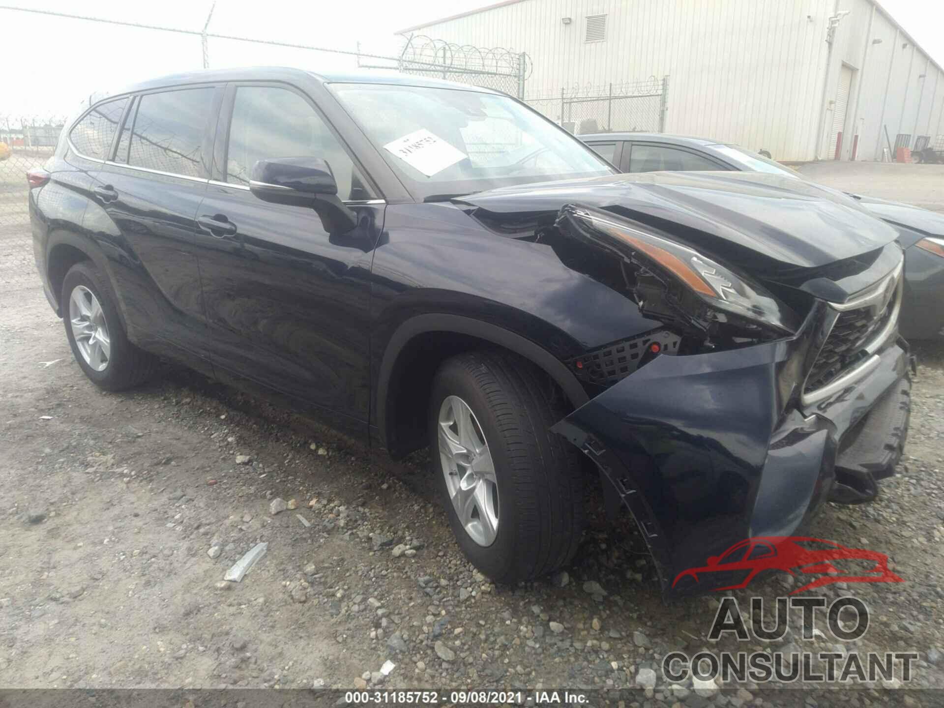 TOYOTA HIGHLANDER 2020 - 5TDCZRAH5LS013145