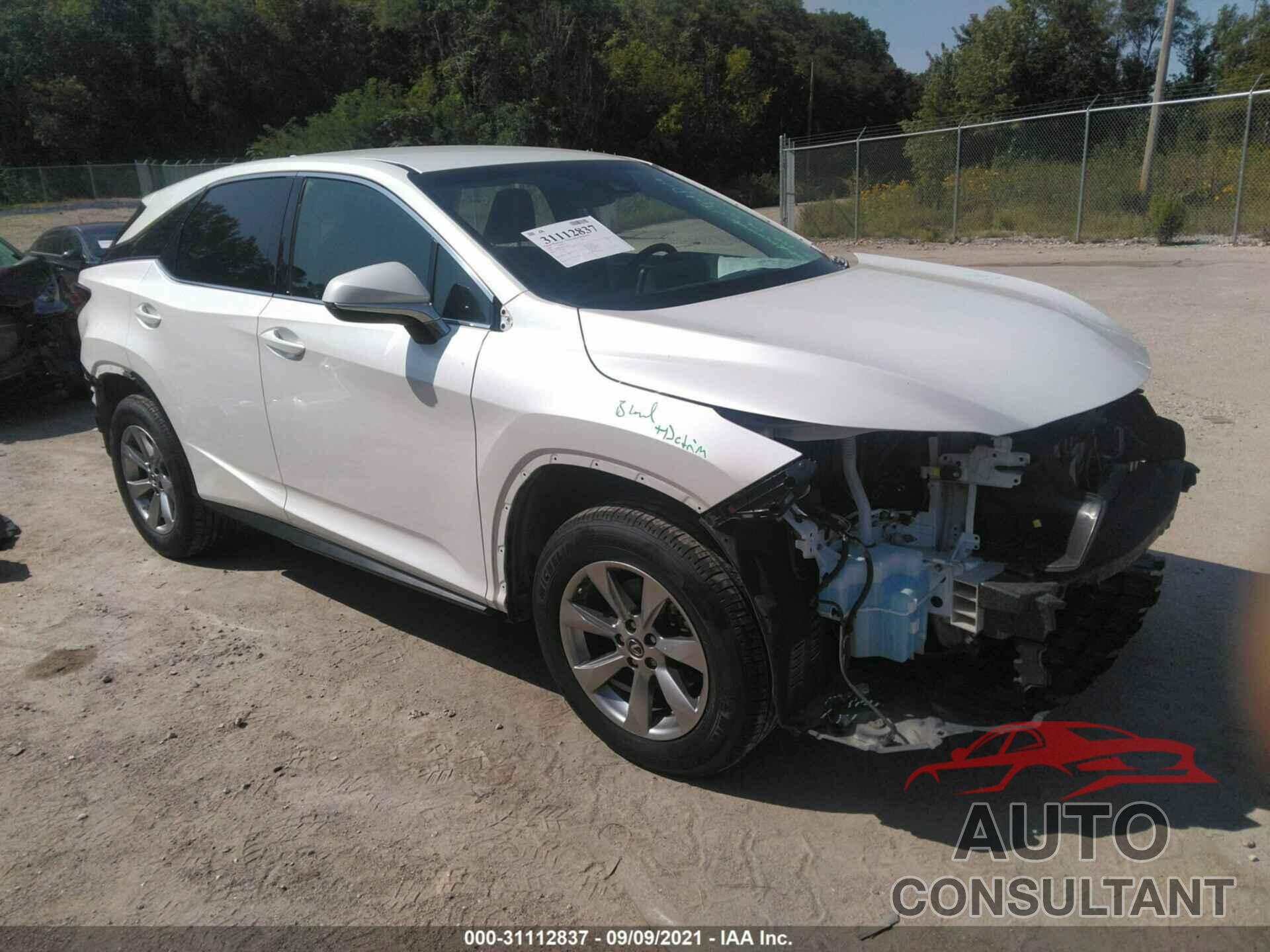 LEXUS RX 2018 - 2T2BZMCAXJC144958