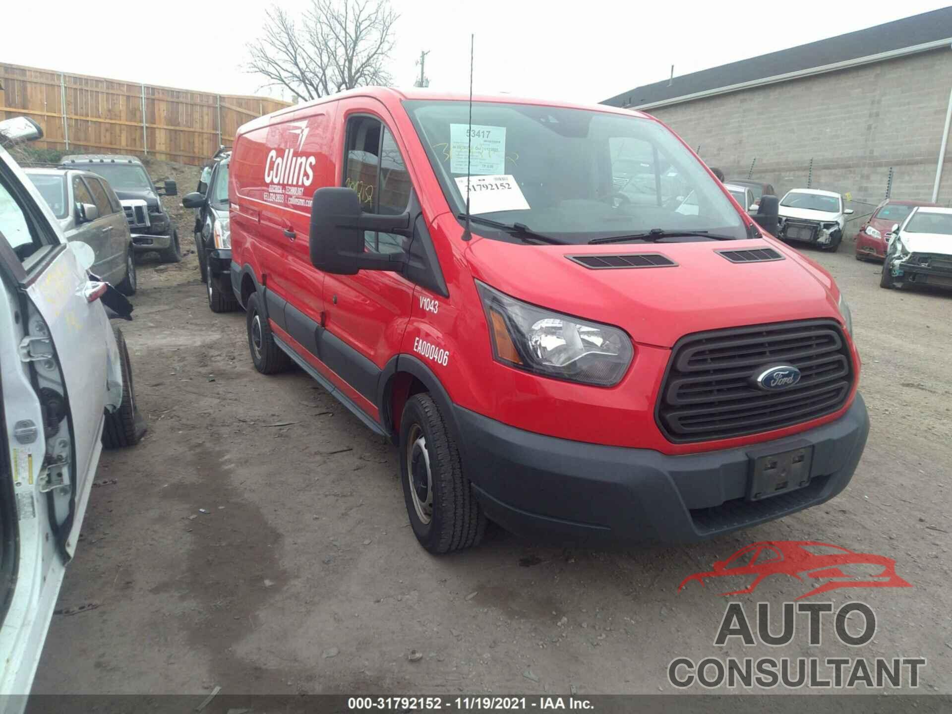 FORD TRANSIT CARGO VAN 2016 - 1FTYR1ZG3GKA50338