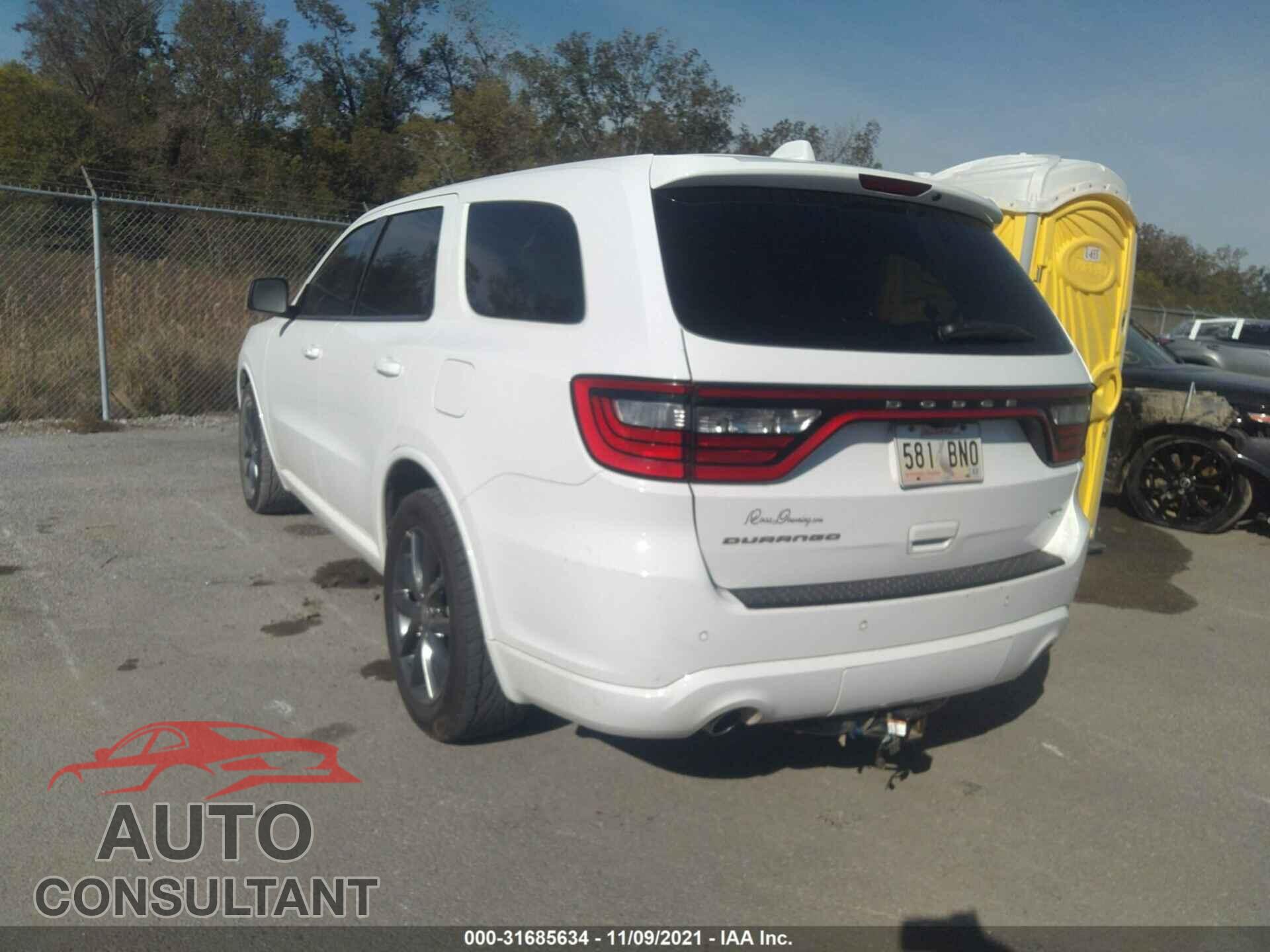 DODGE DURANGO 2017 - 1C4RDHDG3HC896516