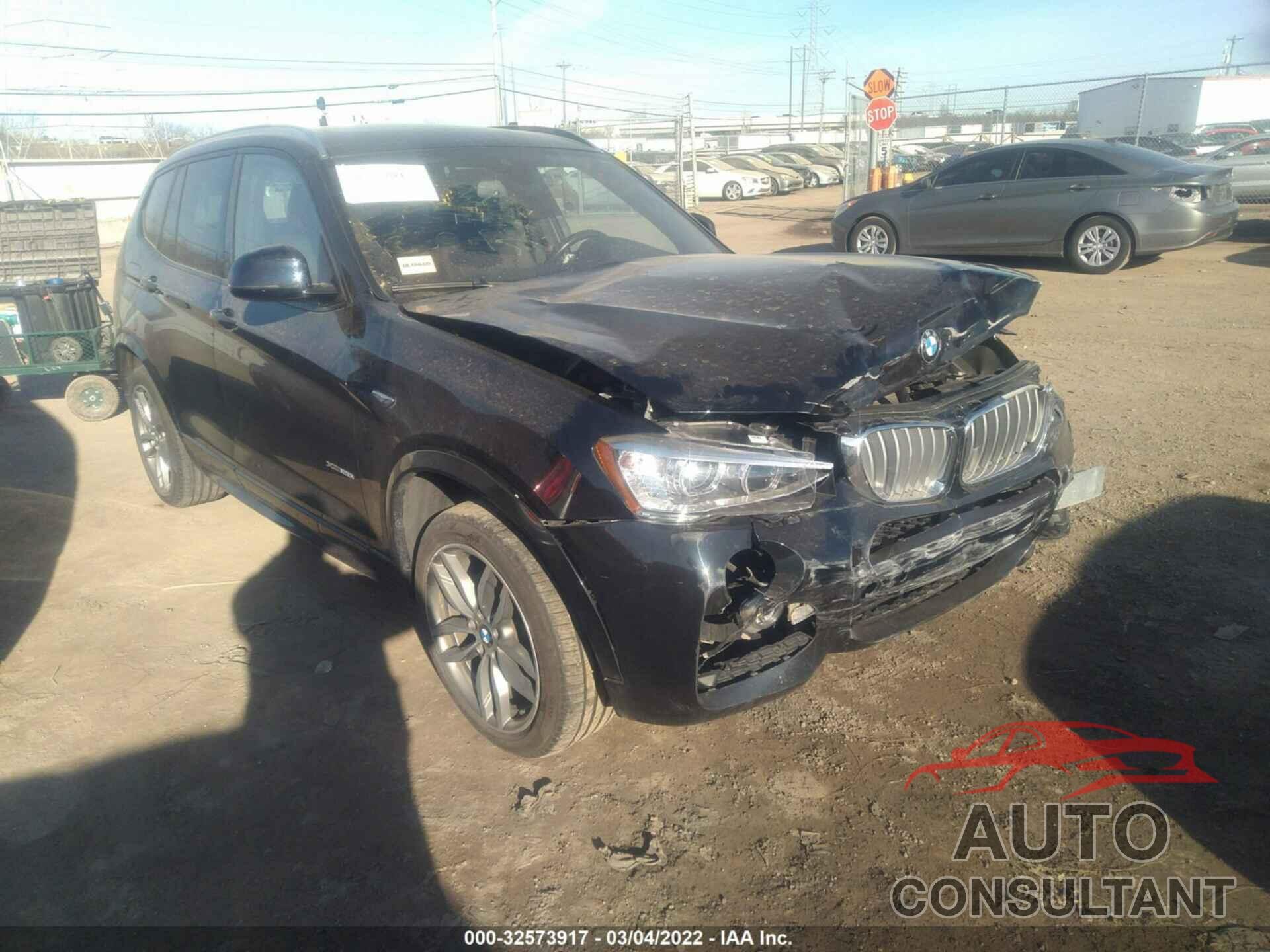 BMW X3 2017 - 5UXWX9C55H0T12472