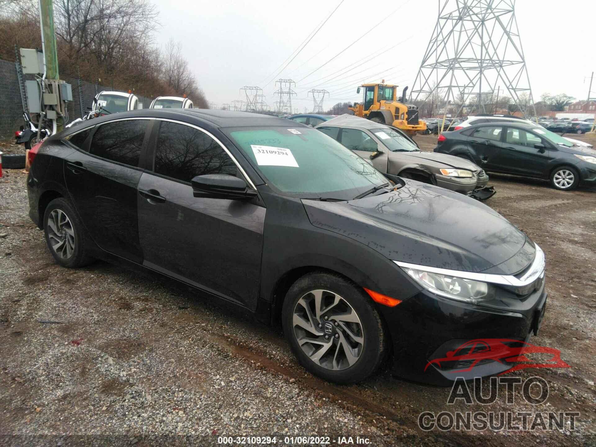 HONDA CIVIC SEDAN 2016 - 19XFC2F76GE233447