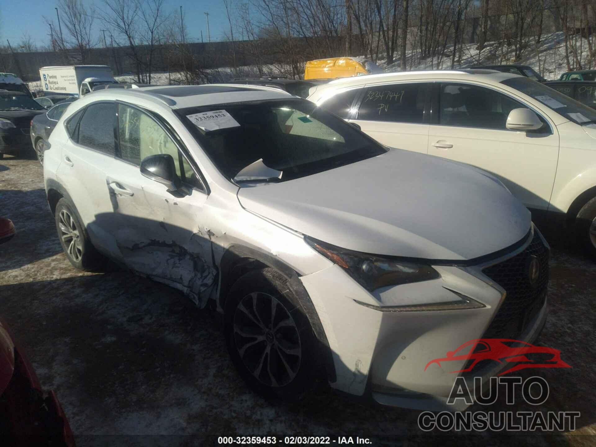 LEXUS NX 200T 2016 - JTJBARBZXG2090341