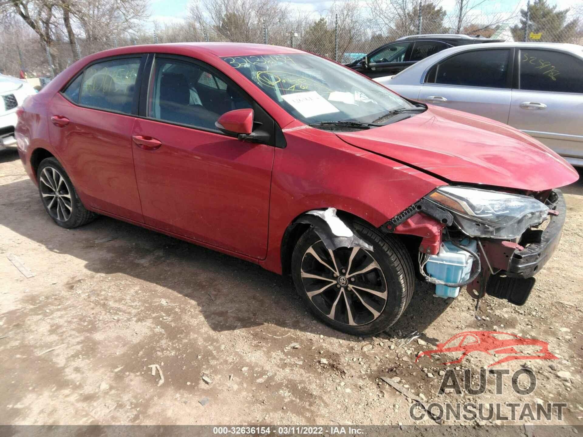 TOYOTA COROLLA 2017 - 5YFBURHE0HP641250