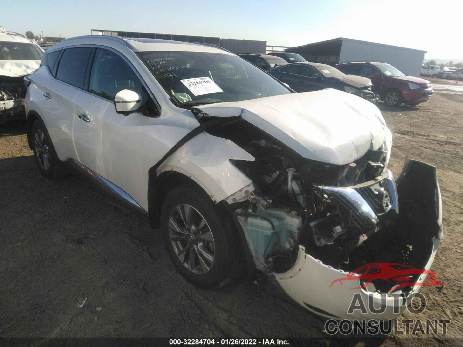 NISSAN MURANO 2017 - 5N1AZ2MG9HN143021