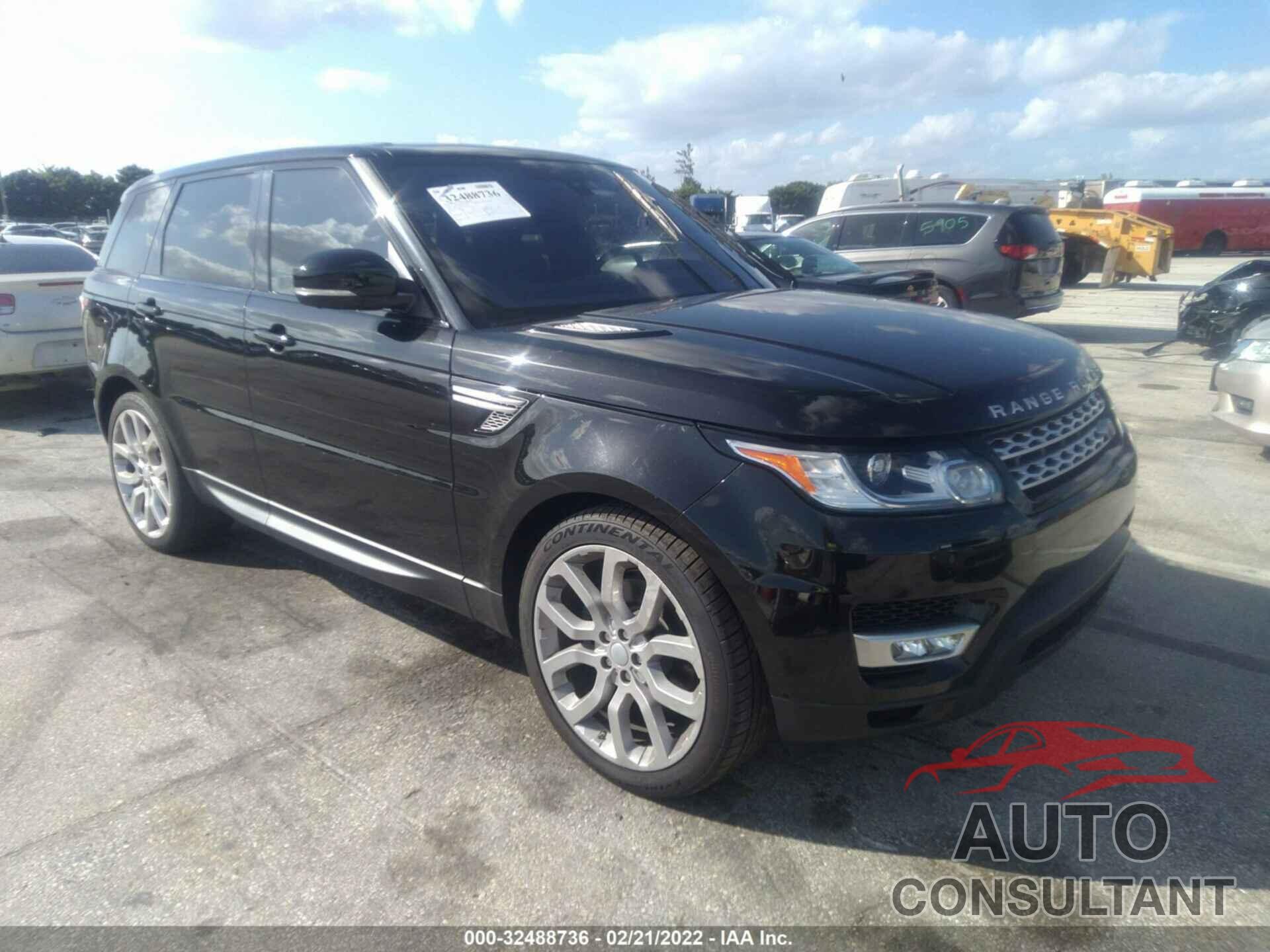 LAND ROVER RANGE ROVER SPORT 2016 - SALWR2VF5GA632384