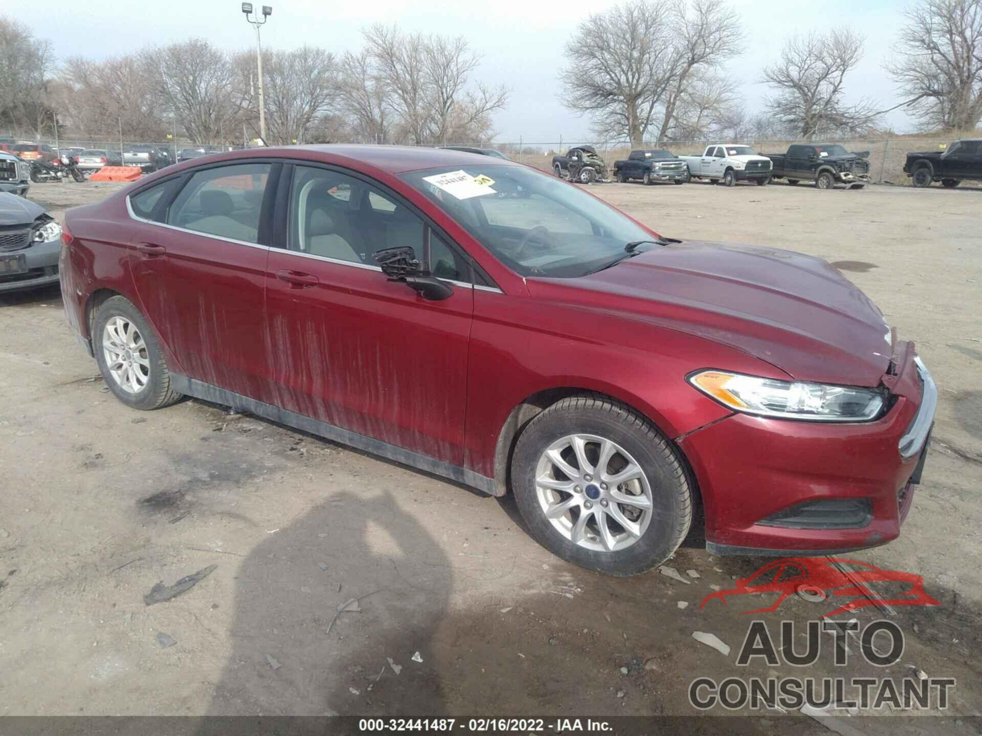 FORD FUSION 2016 - 3FA6P0G71GR250954